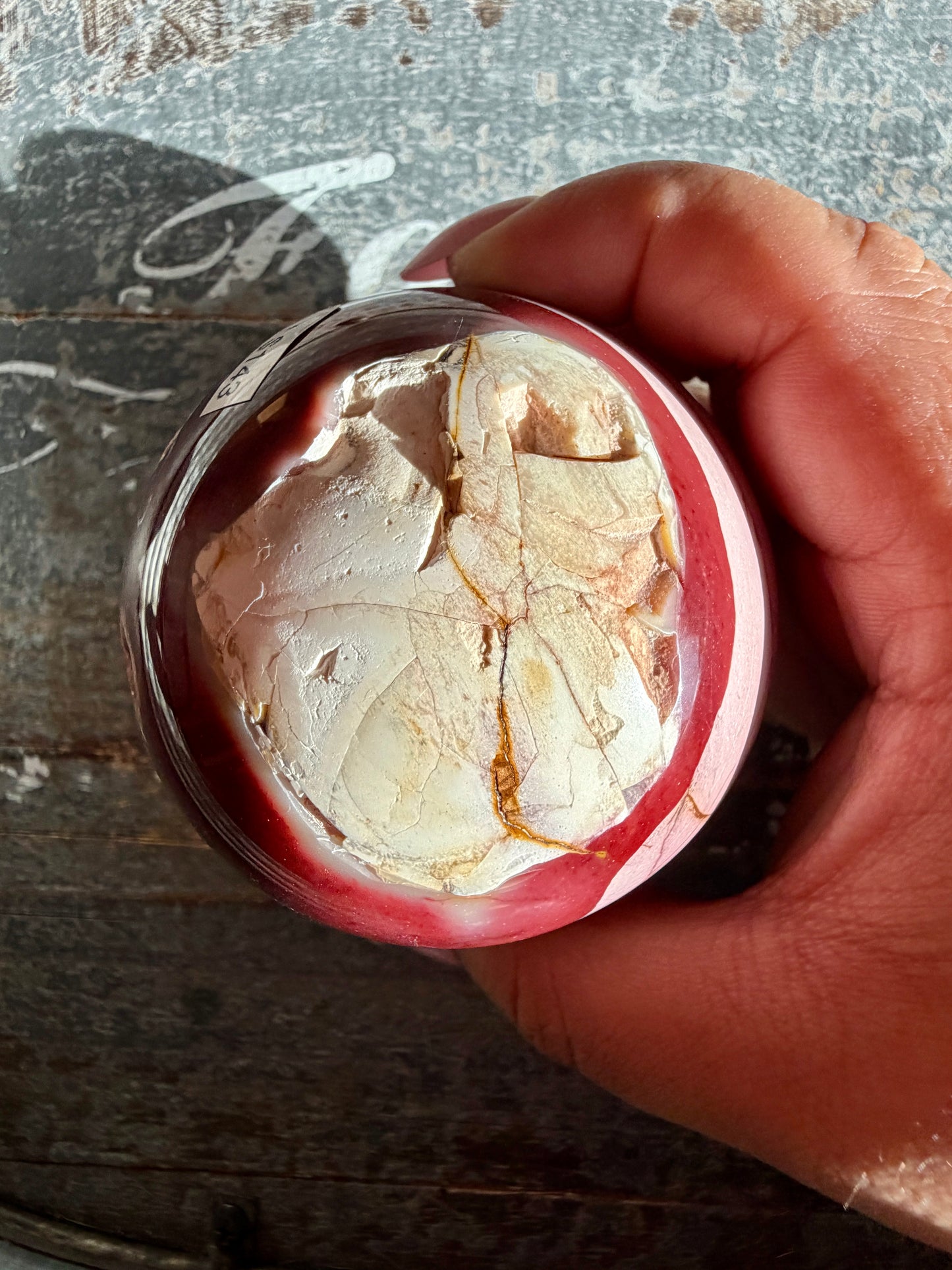 Gorgeous Mookaite Sphere from Australia | Opt I