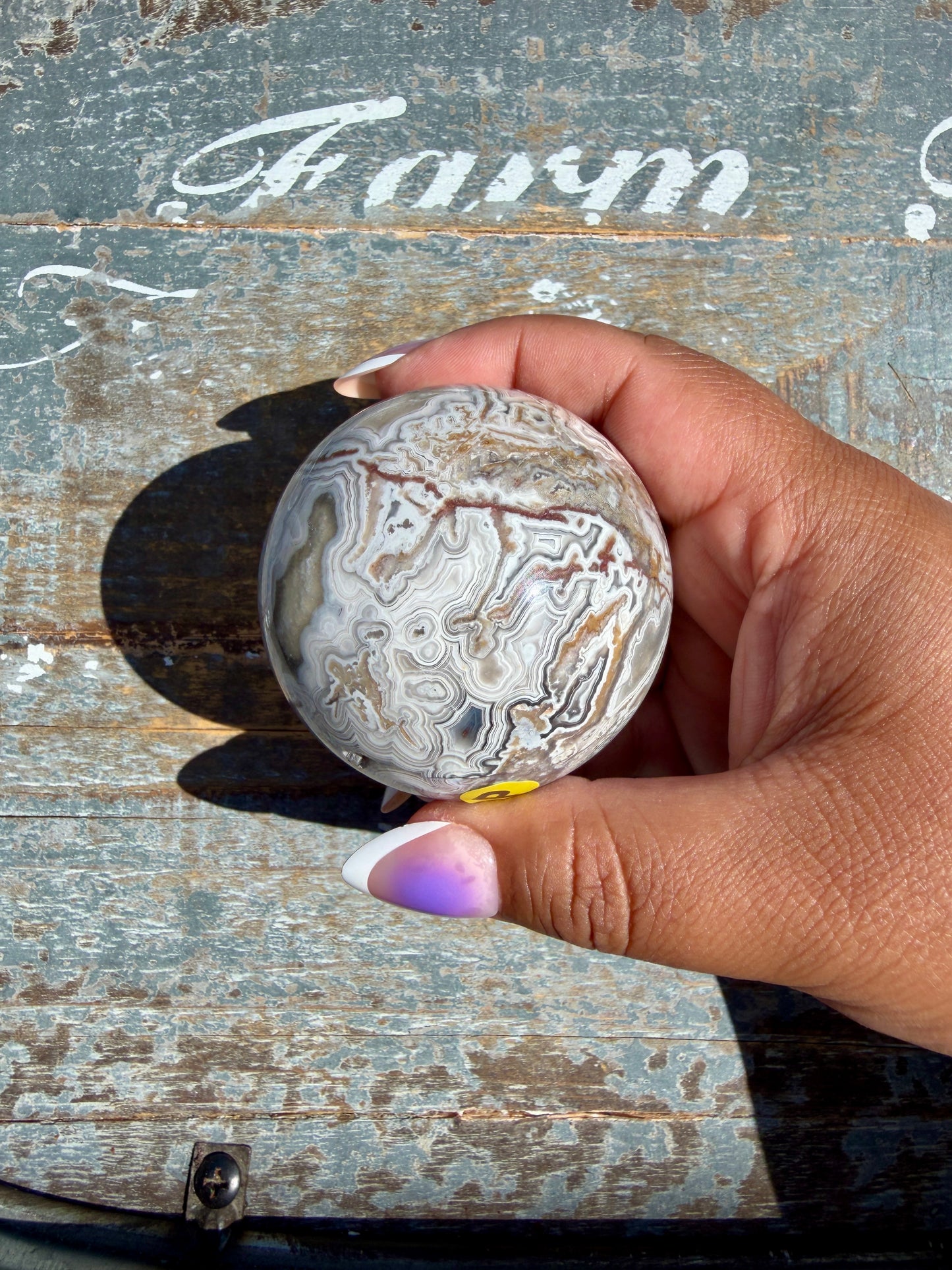 Gorgeous Crazy Lace Agate Sphere | Mexico | Opt P