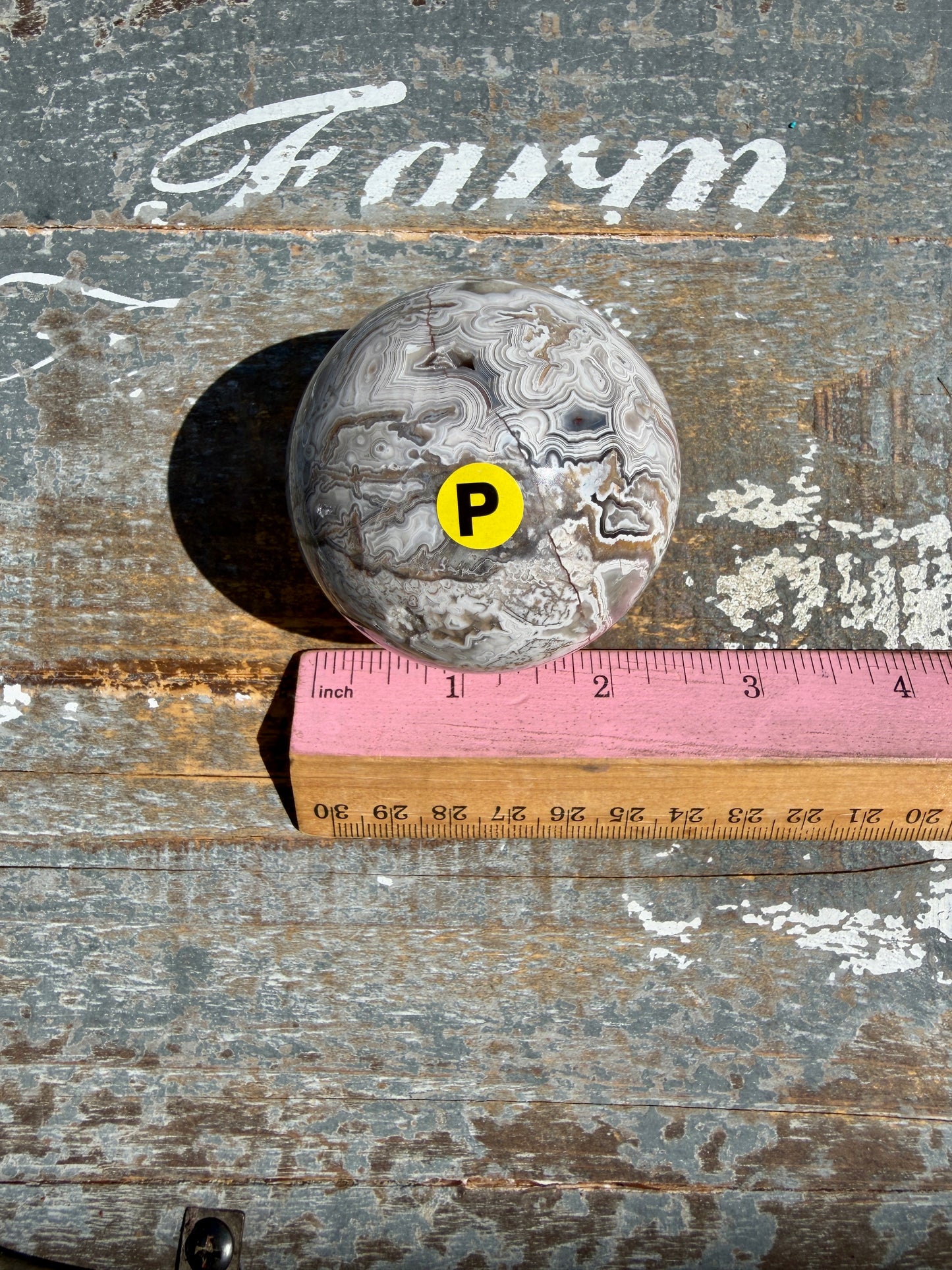 Gorgeous Crazy Lace Agate Sphere | Mexico | Opt P