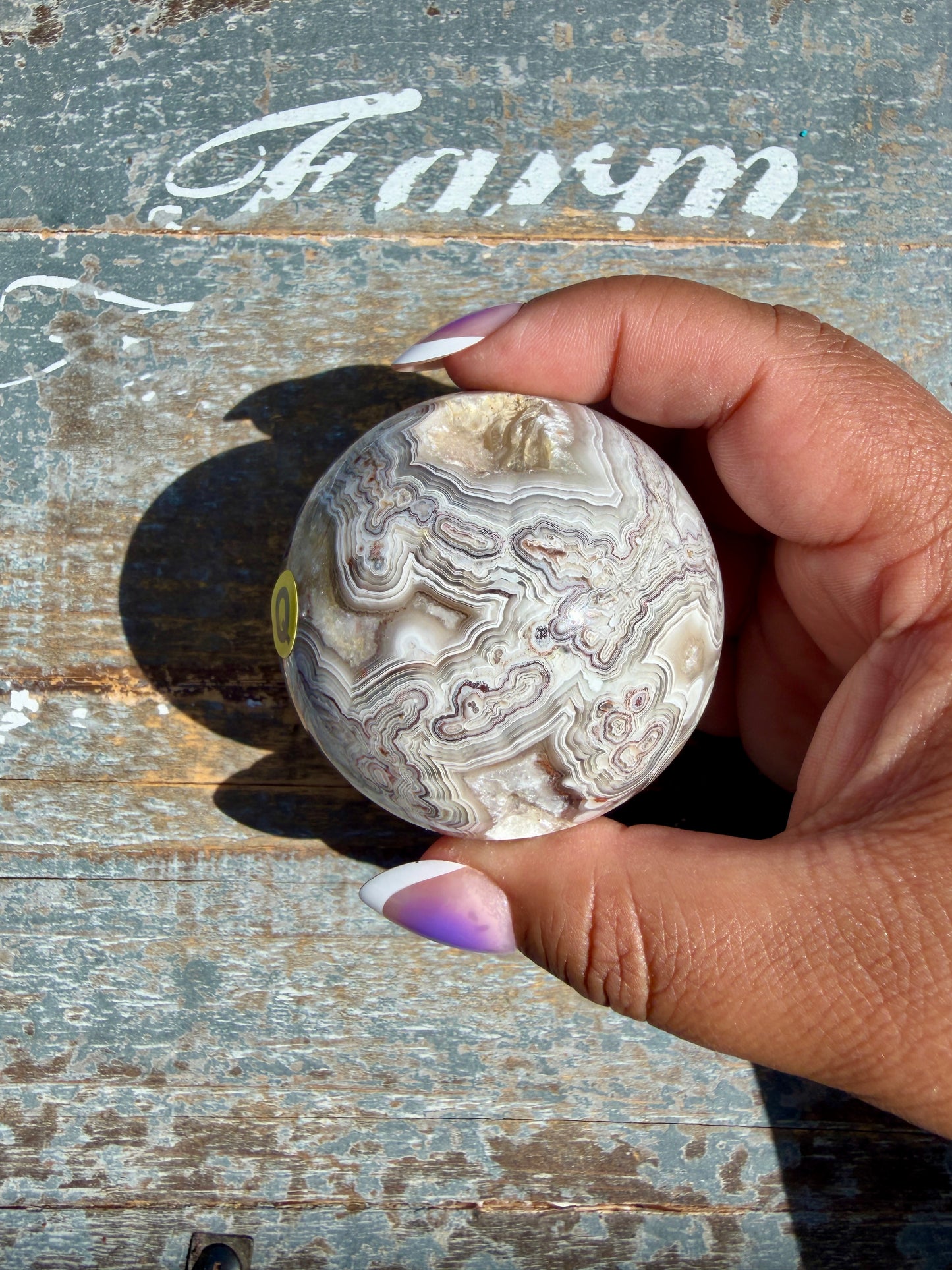 Gorgeous Crazy Lace Agate Sphere | Mexico | Opt Q