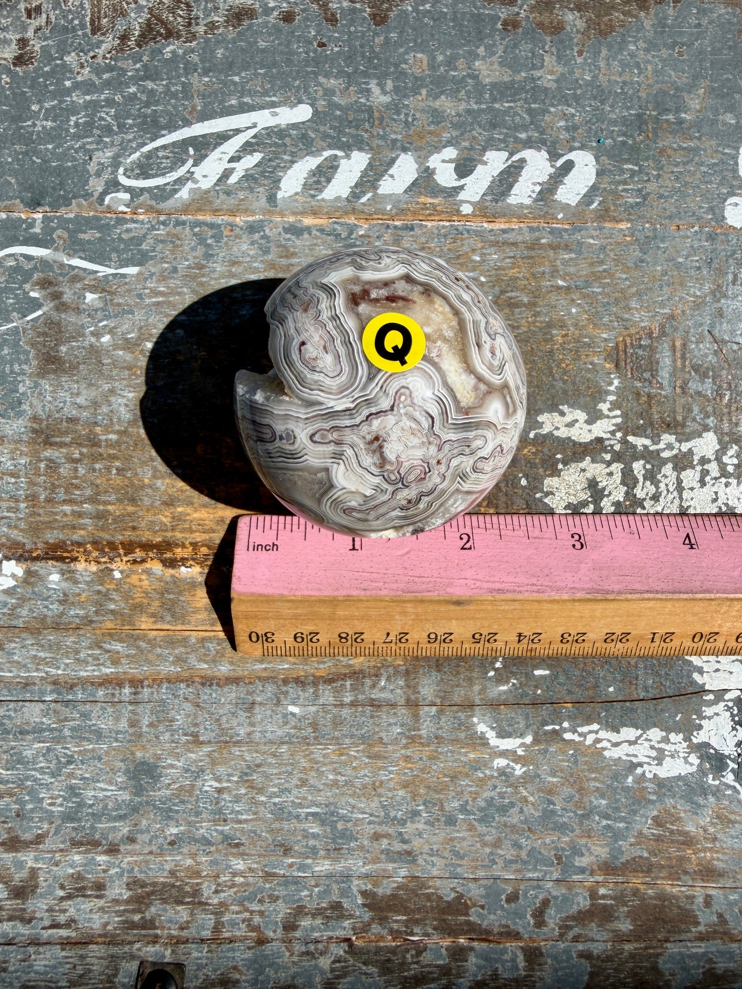Gorgeous Crazy Lace Agate Sphere | Mexico | Opt Q