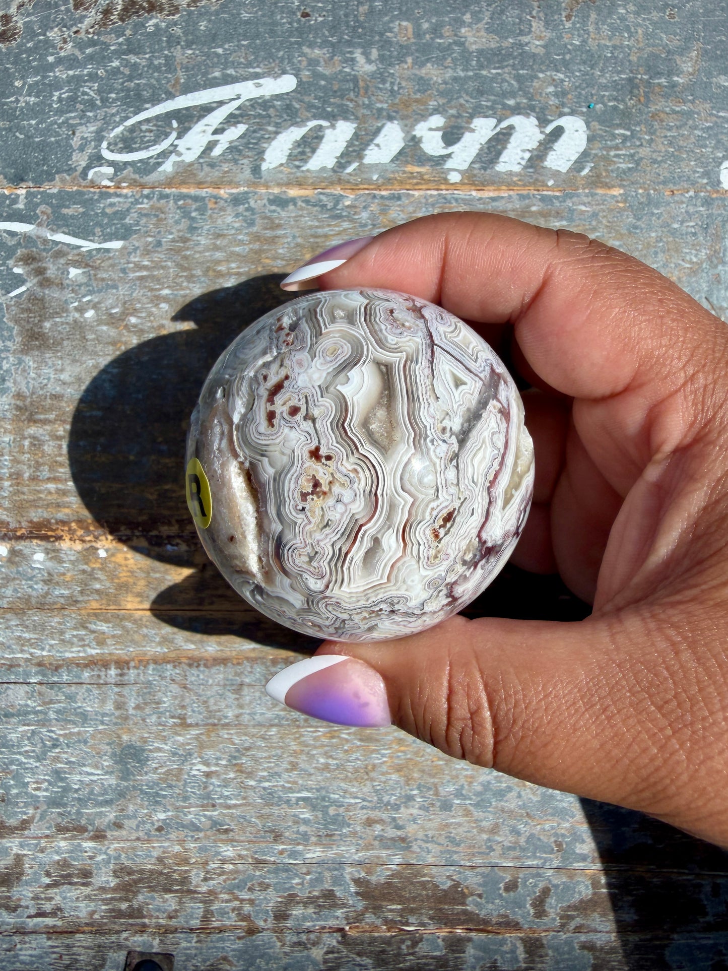 Gorgeous Crazy Lace Agate Sphere | Mexico | Opt R