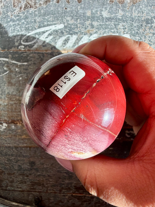 Gorgeous Mookaite Sphere from Australia | Opt E