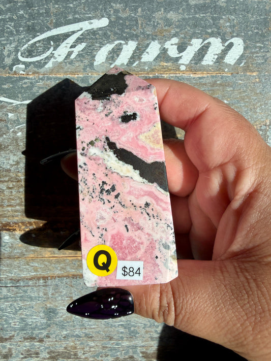Peruvian Rhondnite Tower | Opt Q