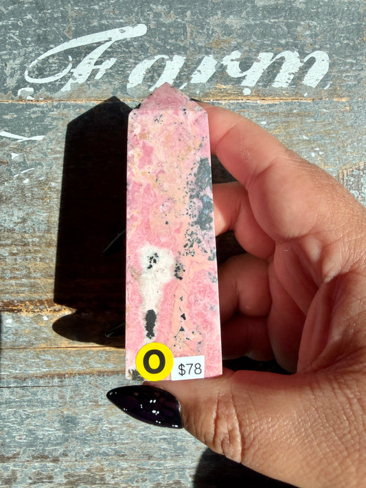 Peruvian Rhondnite Tower | Opt O