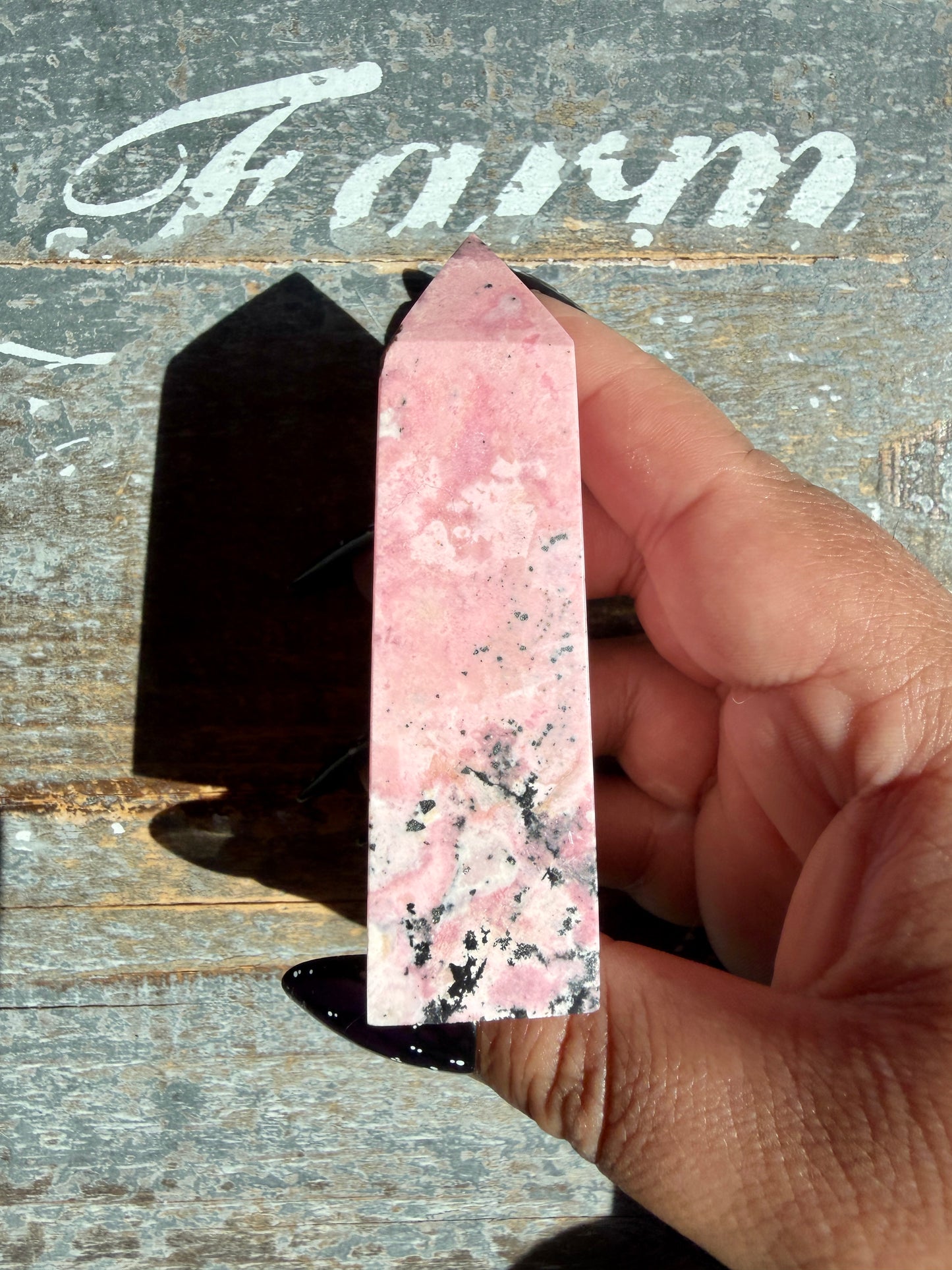 Peruvian Rhondnite Tower | Opt L