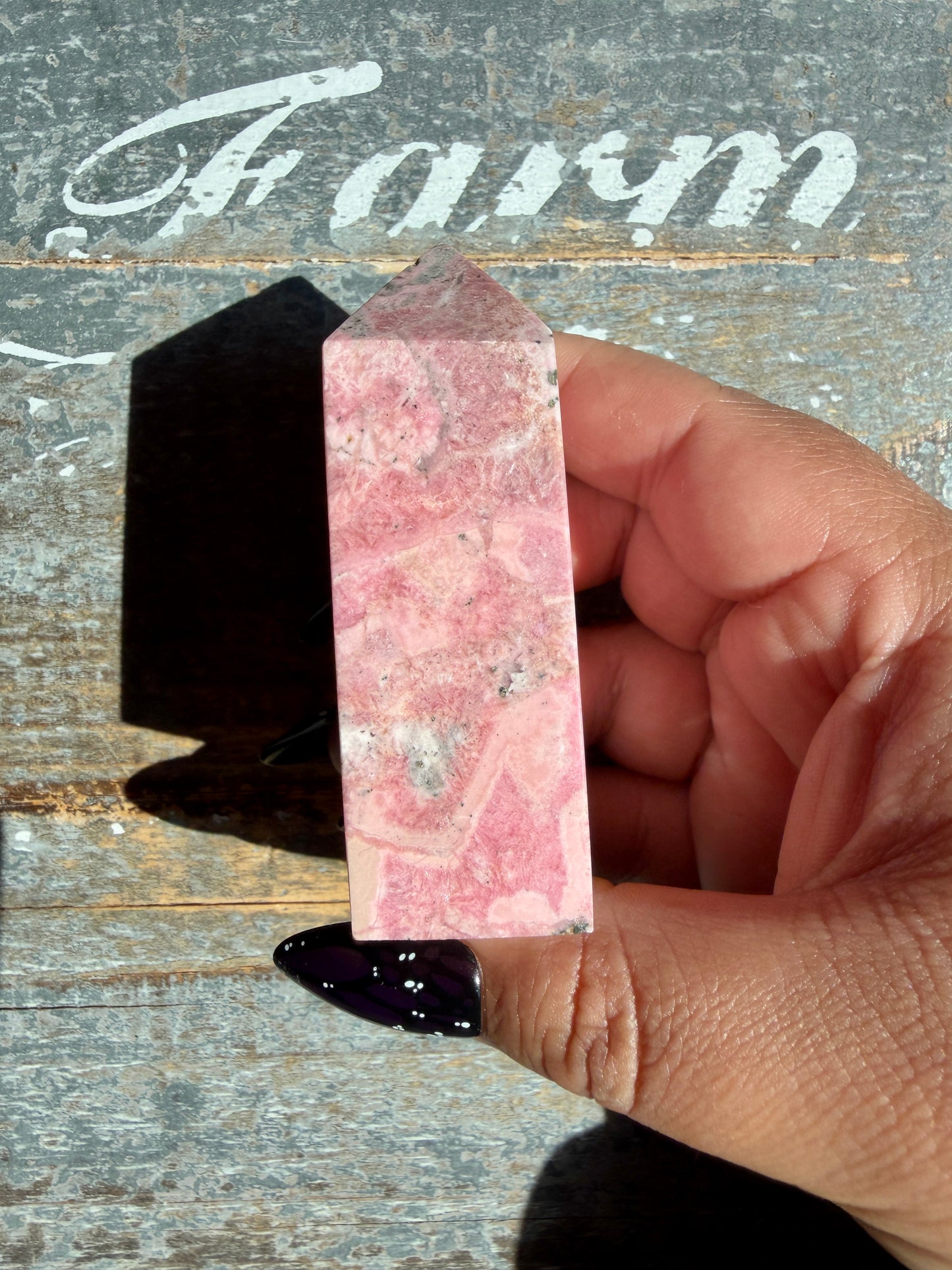 Peruvian Rhondnite Tower | Opt N