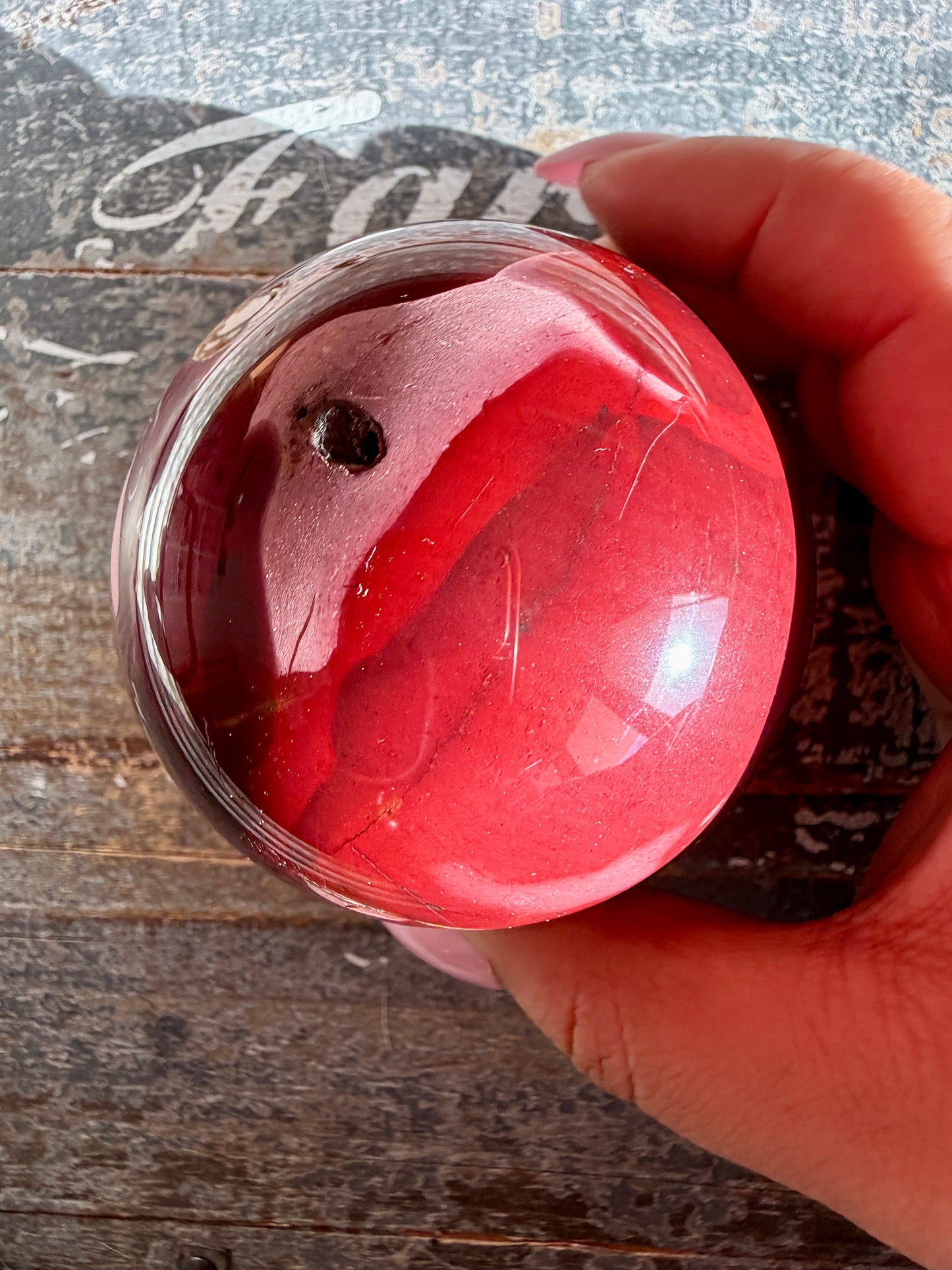 Gorgeous Mookaite Sphere from Australia | Opt G