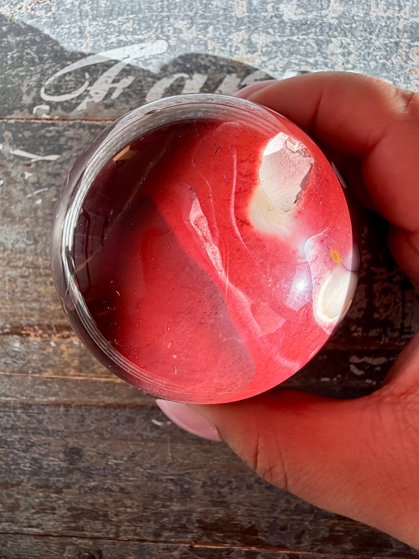 Gorgeous Mookaite Sphere from Australia | Opt G