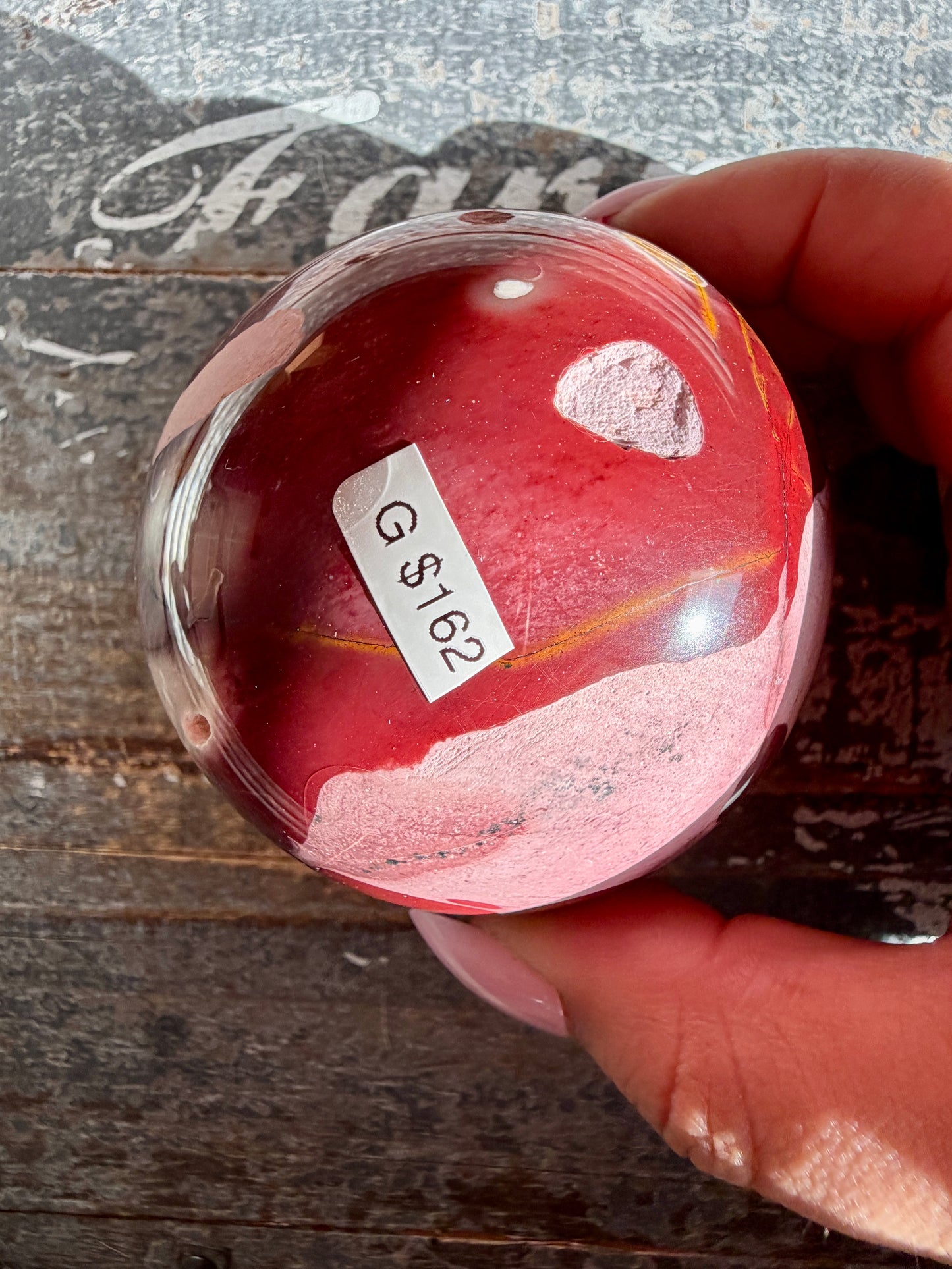 Gorgeous Mookaite Sphere from Australia | Opt G