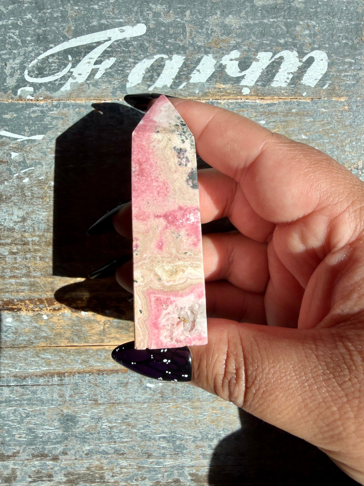 Peruvian Rhondnite Tower | Opt V