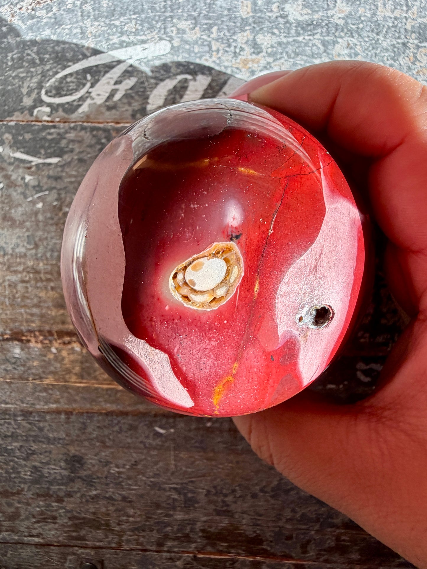 Gorgeous Mookaite Sphere from Australia | Opt G