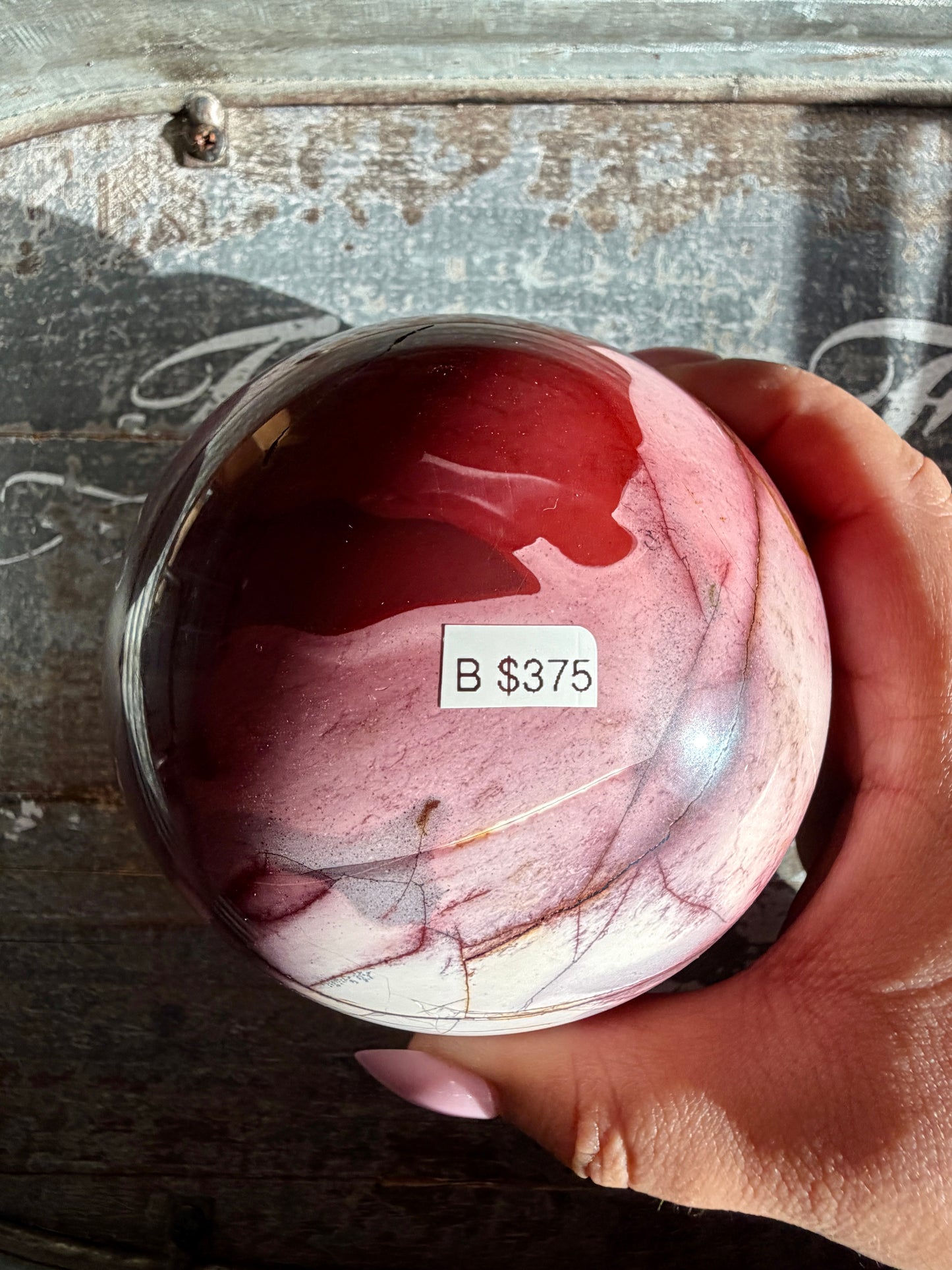 Gorgeous Mookaite Sphere from Australia | Opt B