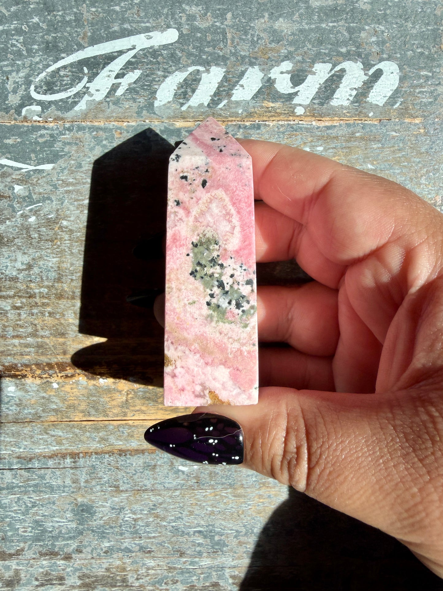 Peruvian Rhondnite Tower | Opt X