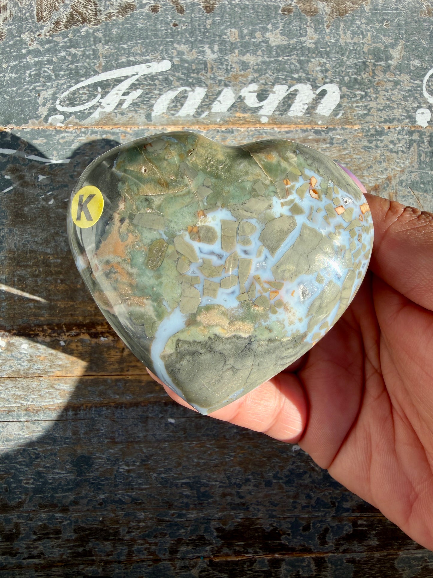 Gorgeous Ibis Jasper Heart | Madagascar | Opt K