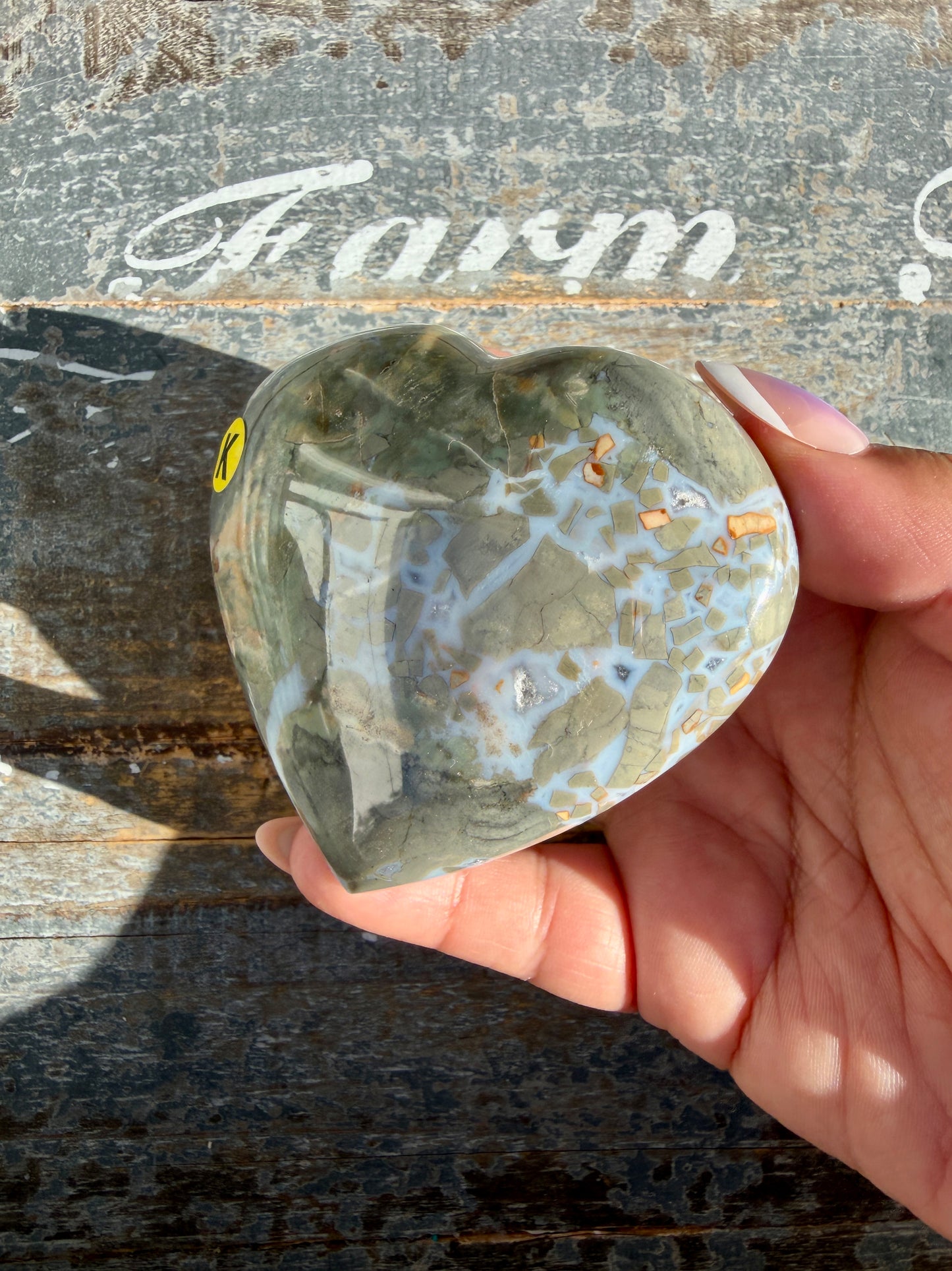 Gorgeous Ibis Jasper Heart | Madagascar | Opt K