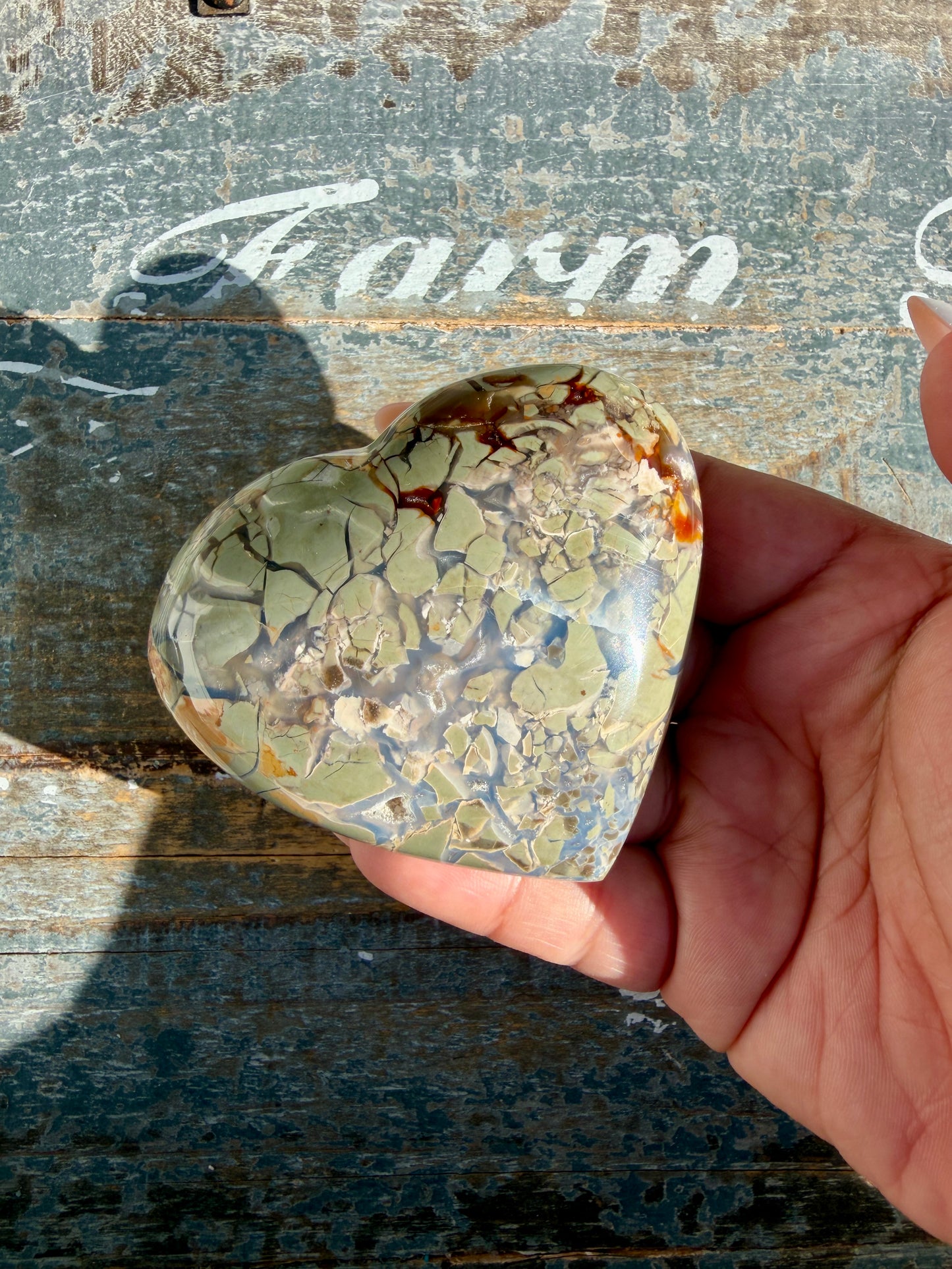 Gorgeous Ibis Jasper Heart | Madagascar | Opt M