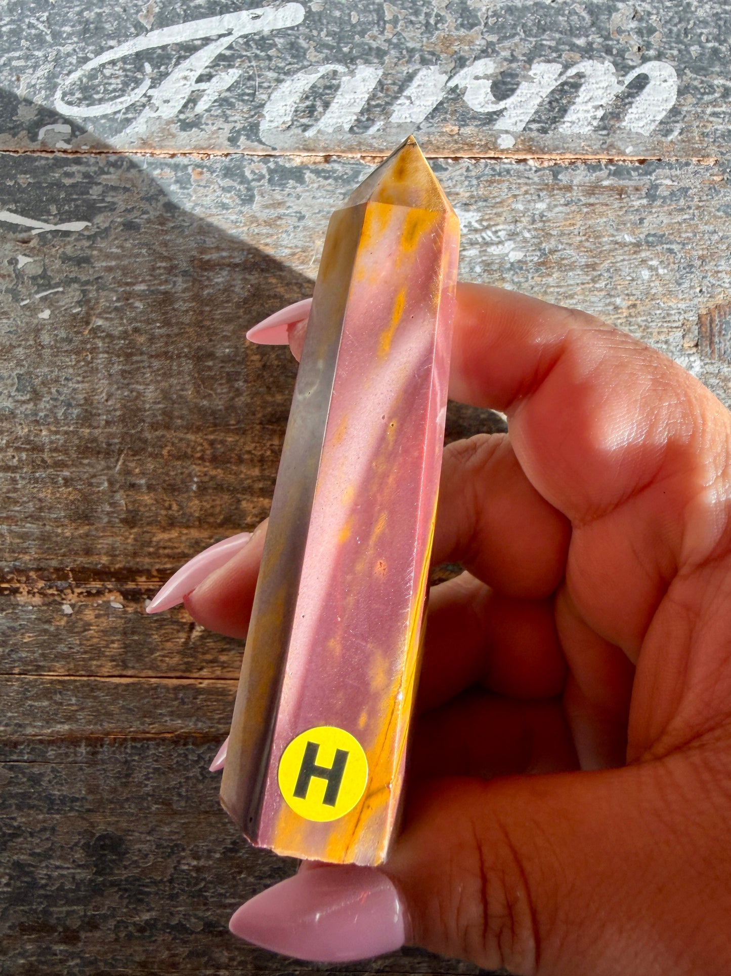 Gorgeous Mookaite Tower from Australia | Opt H