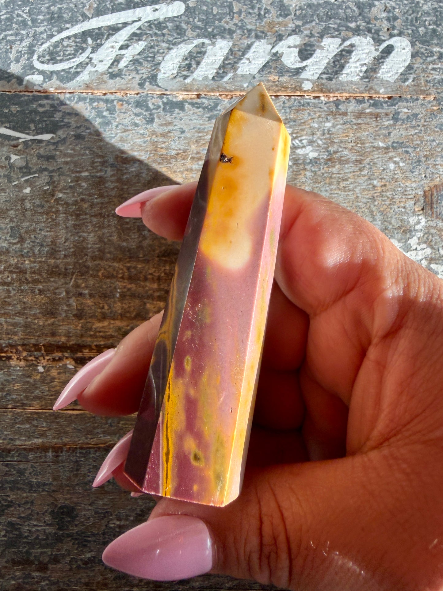 Gorgeous Mookaite Tower from Australia | Opt H