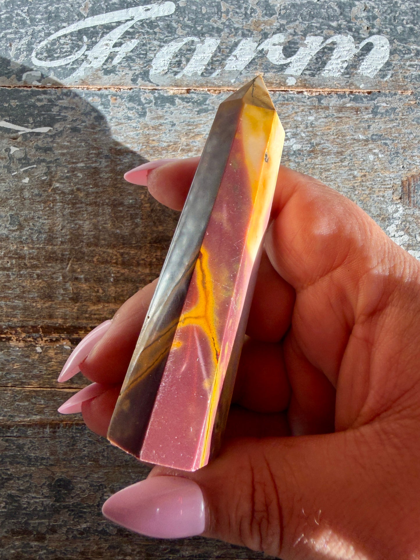 Gorgeous Mookaite Tower from Australia | Opt H