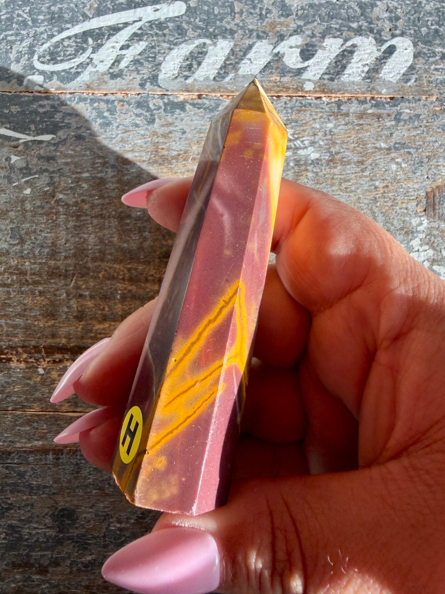 Gorgeous Mookaite Tower from Australia | Opt H