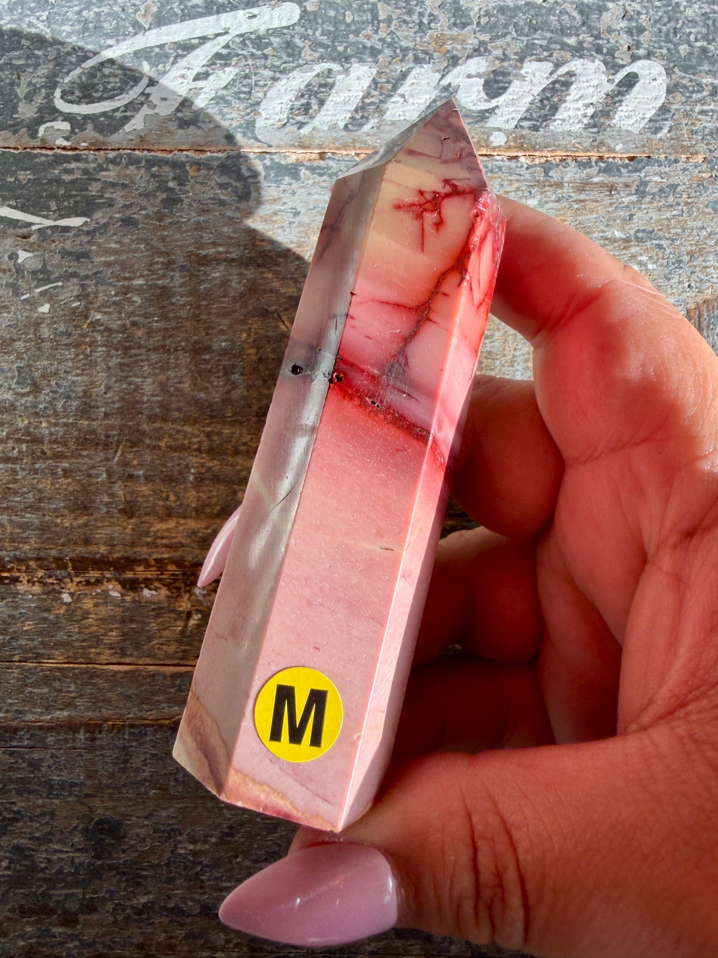 Gorgeous Mookaite Tower from Australia | Opt M