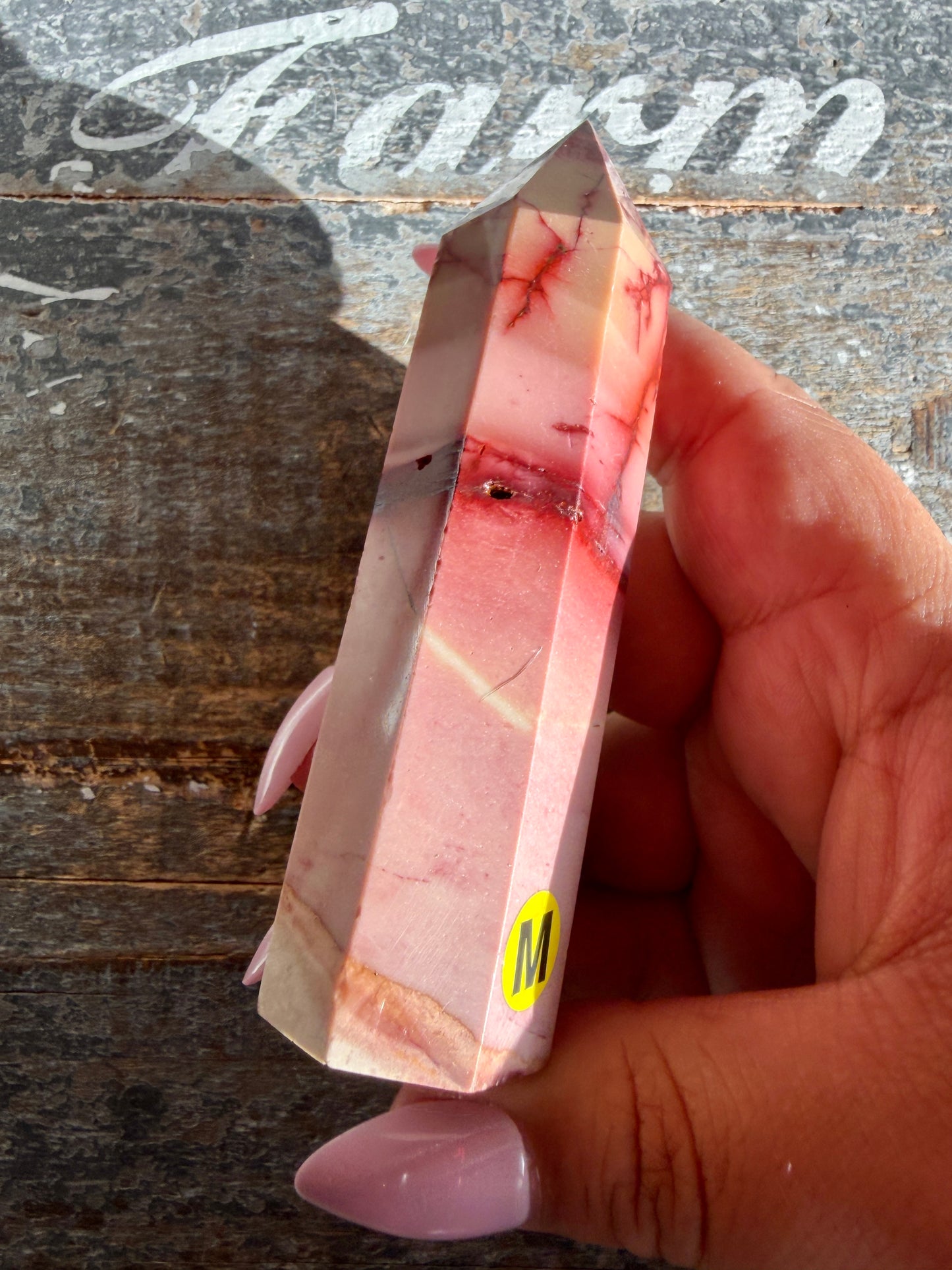 Gorgeous Mookaite Tower from Australia | Opt M