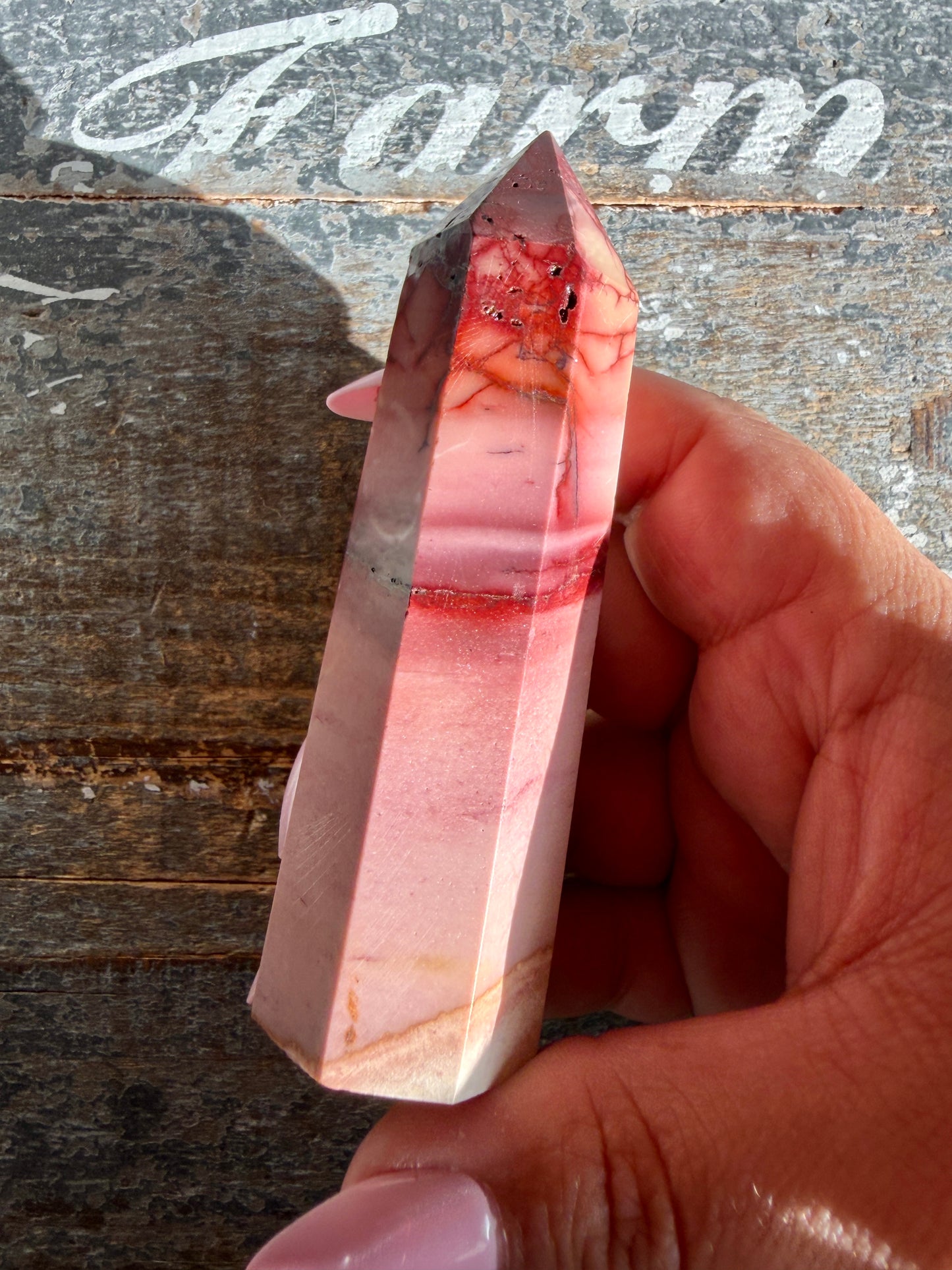 Gorgeous Mookaite Tower from Australia | Opt M