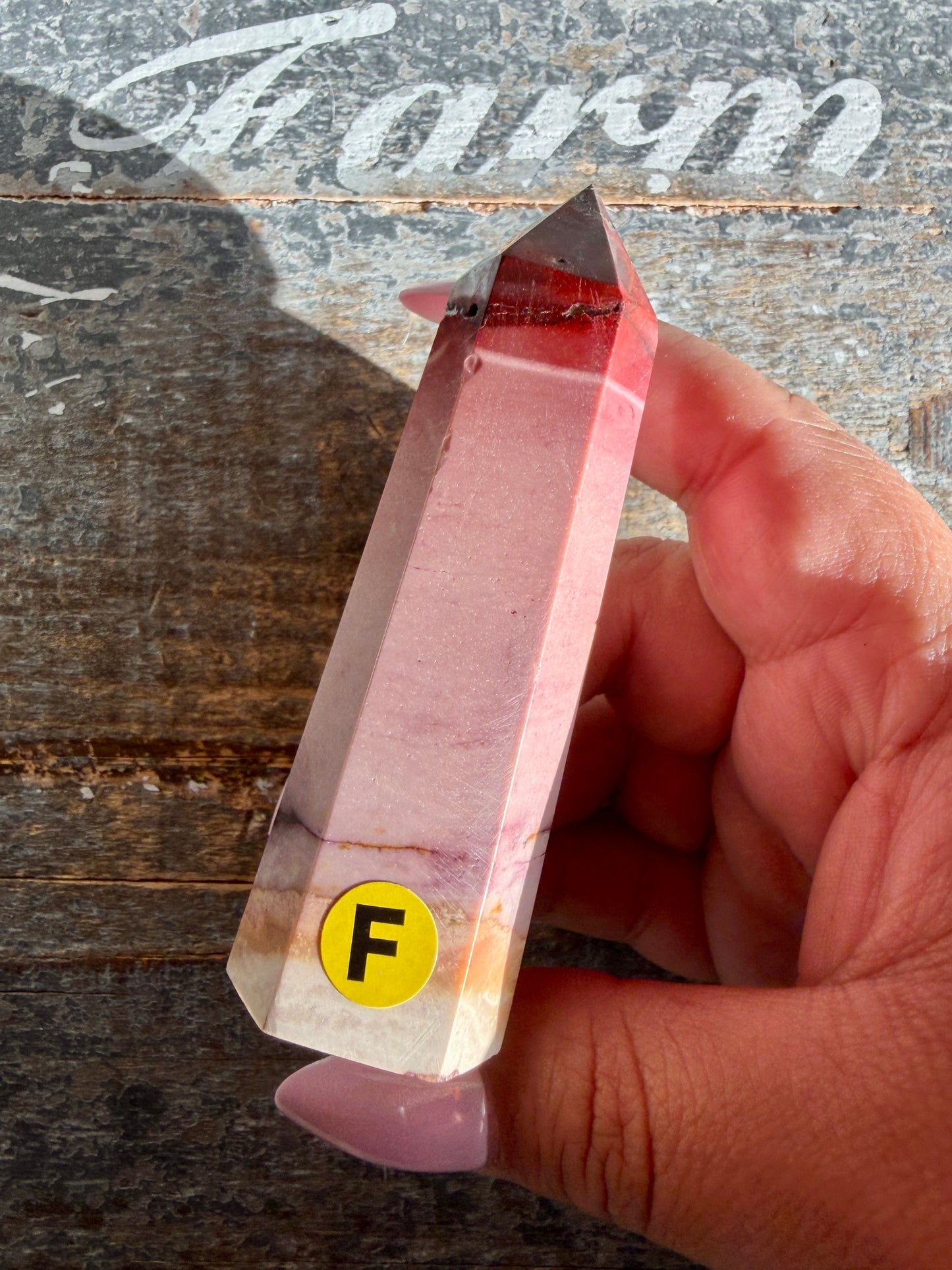 Gorgeous Mookaite Tower from Australia | Opt F