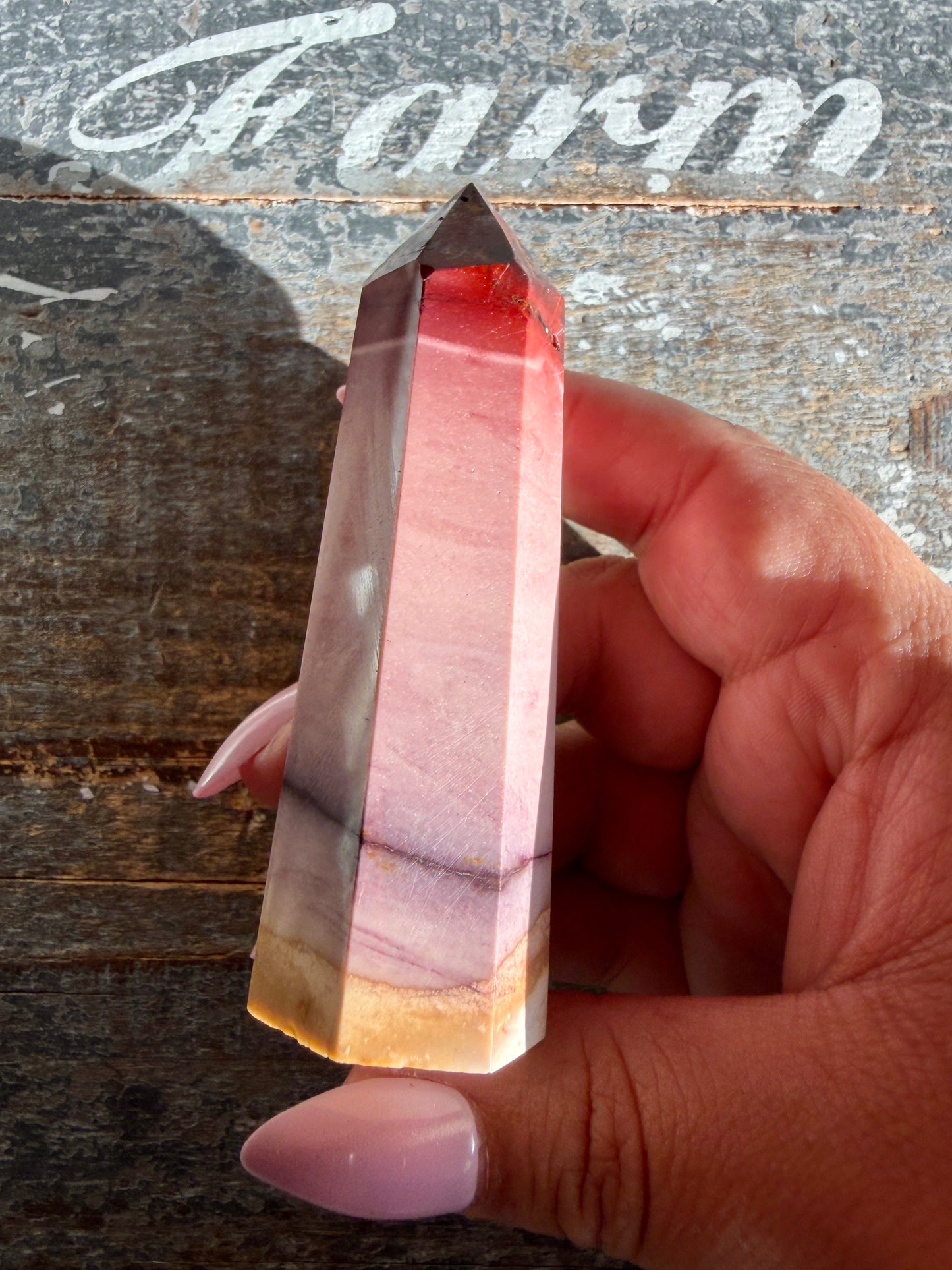 Gorgeous Mookaite Tower from Australia | Opt F