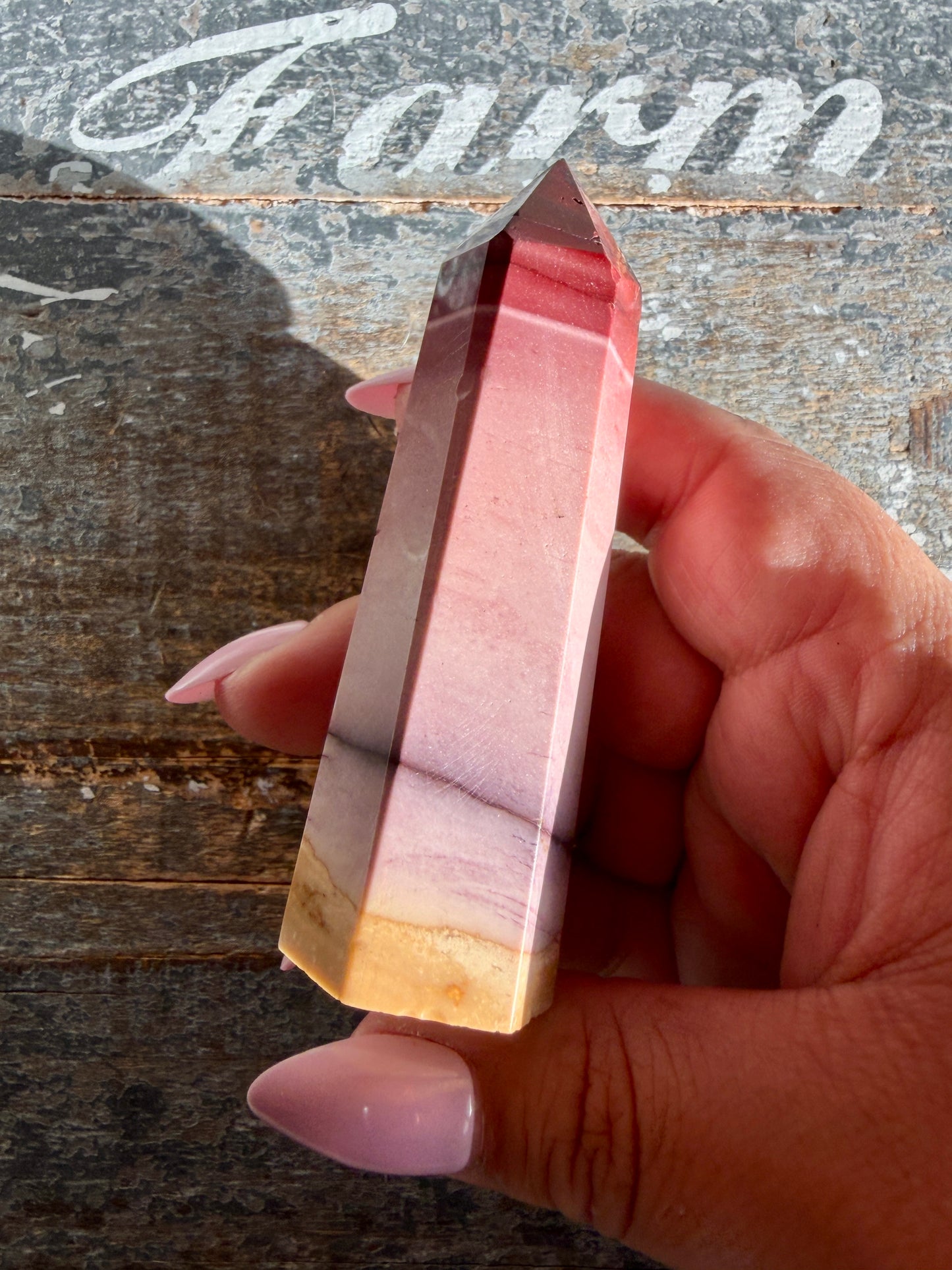 Gorgeous Mookaite Tower from Australia | Opt F