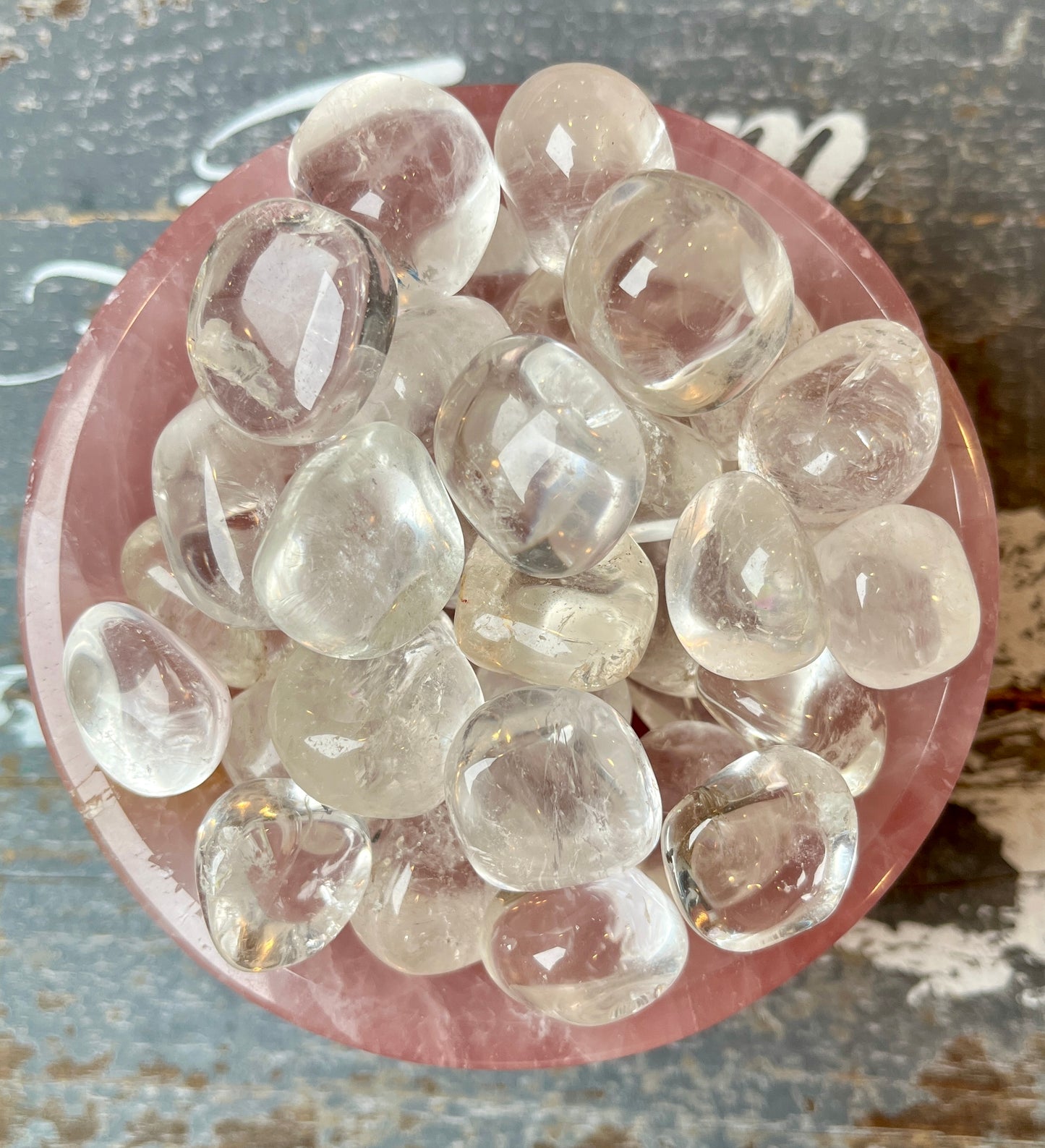 One (1) Gorgeous Clear Quartz Tumble