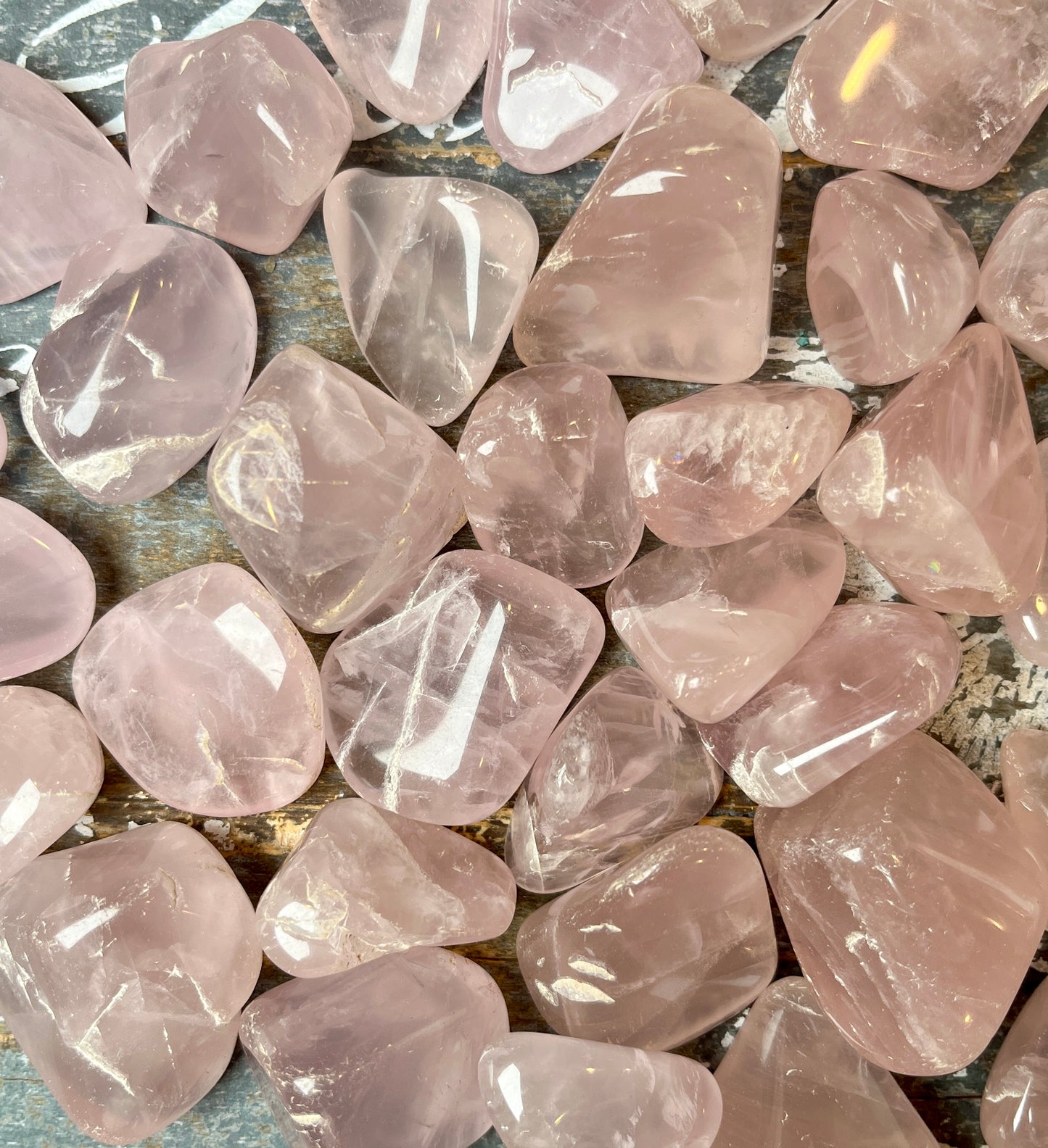 One (1) Gorgeous High Quality Rose Quartz Tumble