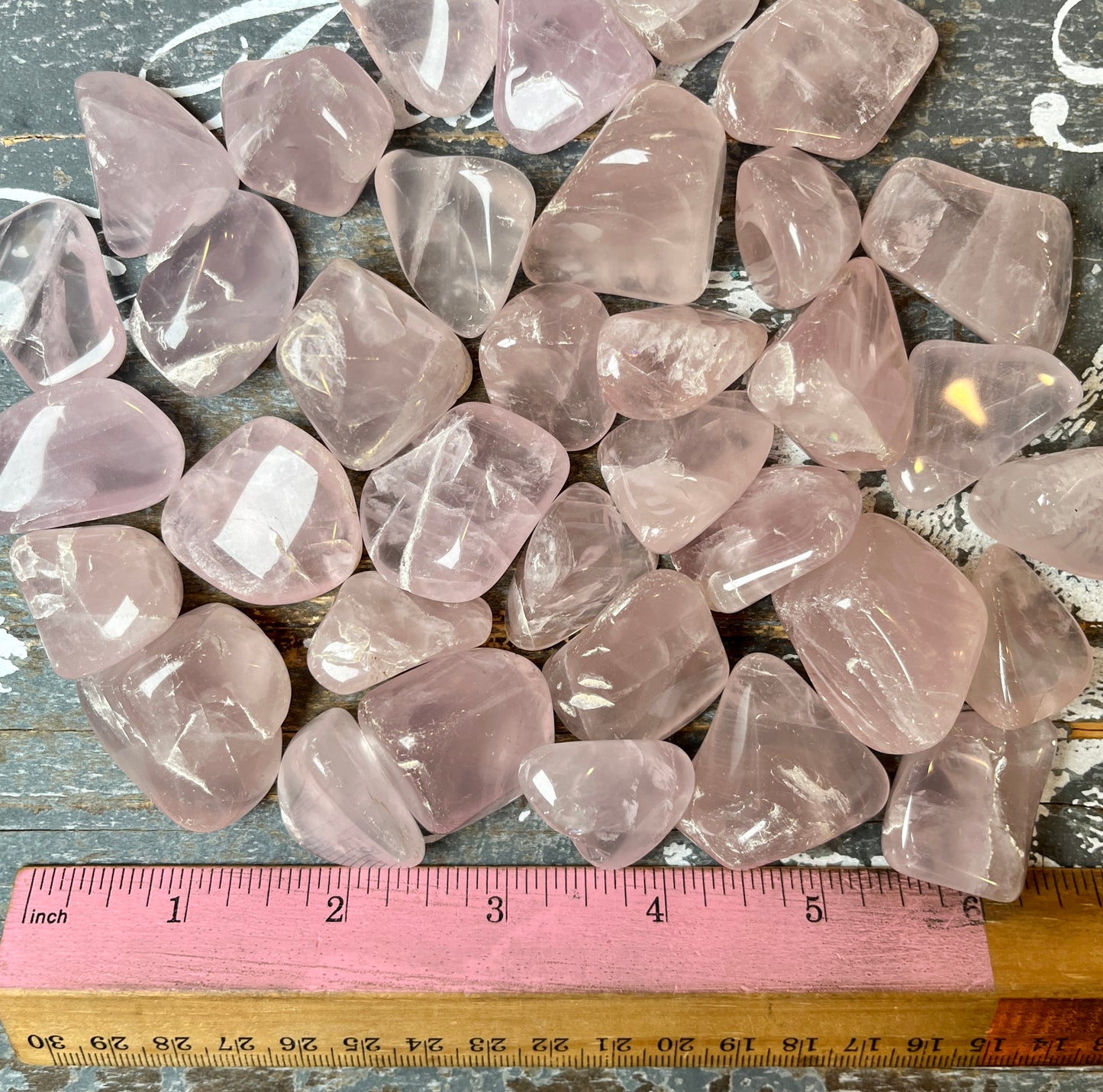 One (1) Gorgeous High Quality Rose Quartz Tumble