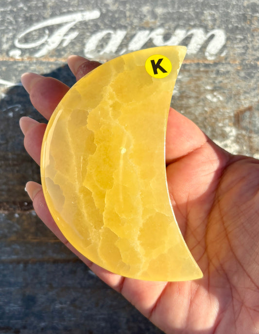 Lemon Calcite Moon | Opt K