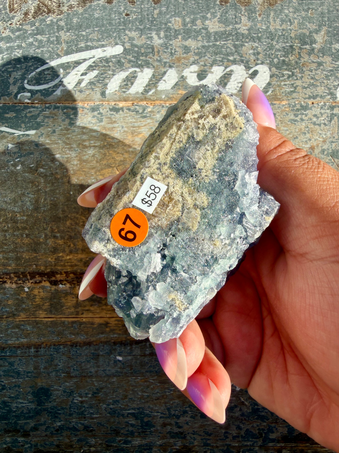 Gorgeous Cubic Dark Blue/Purple Fluorite Specimen coated in Pyrite | Opt 67