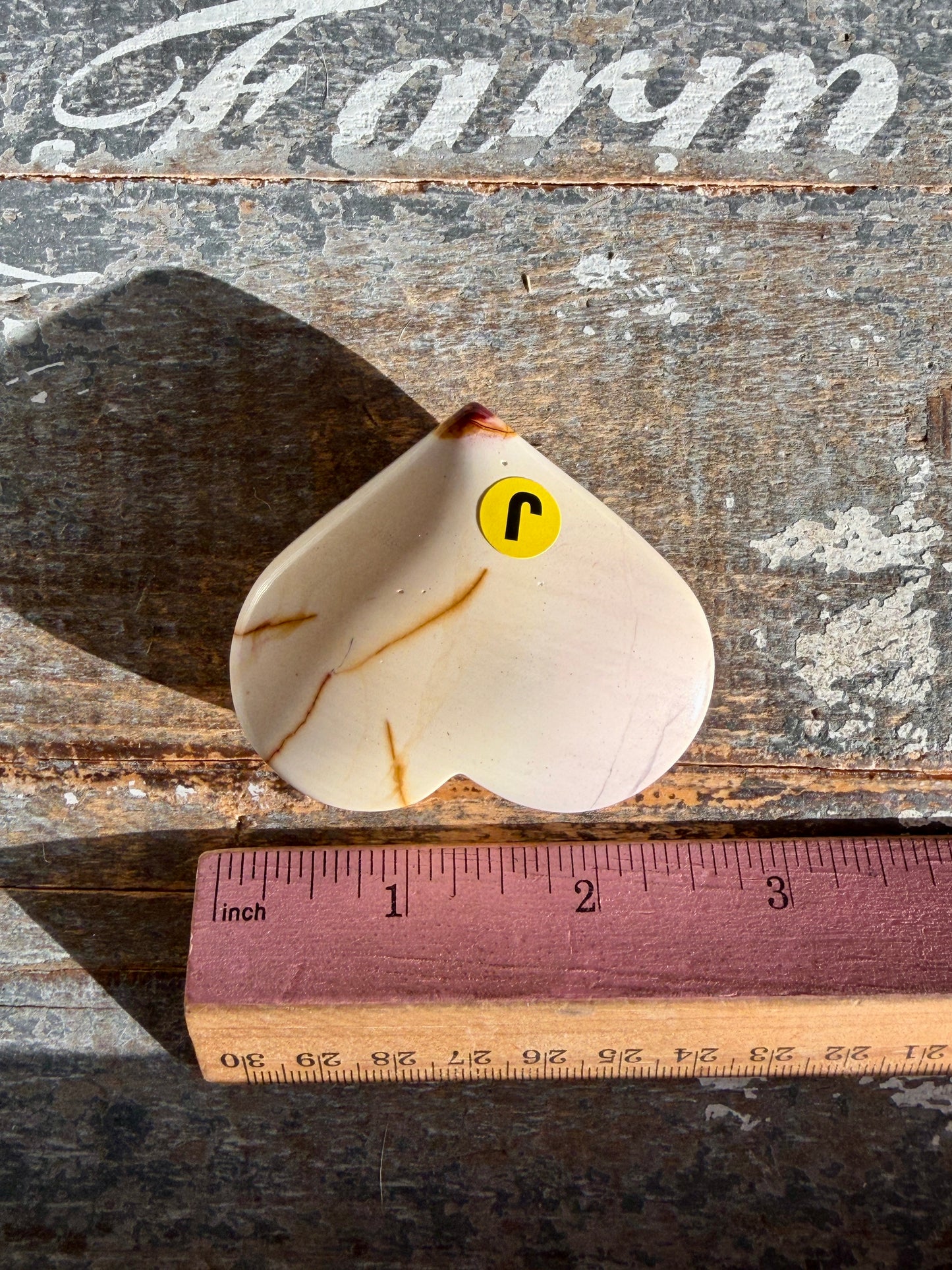 Gorgeous Mookaite Heart from Australia | Opt J