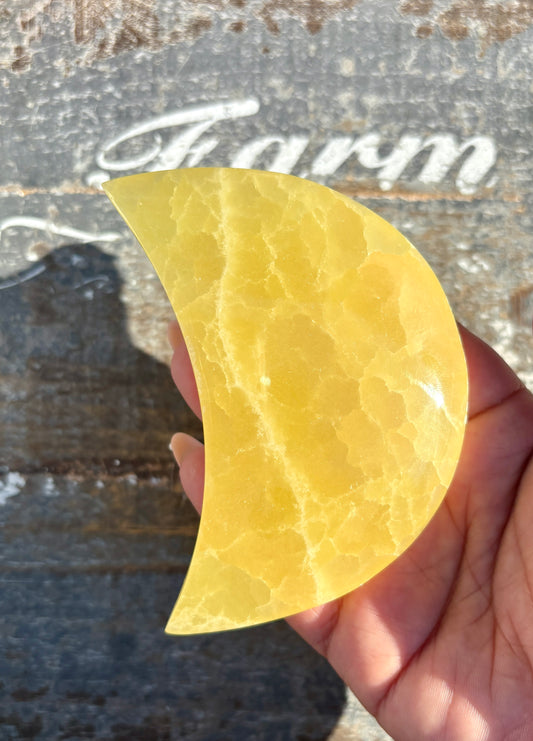 Lemon Calcite Moon | Opt N