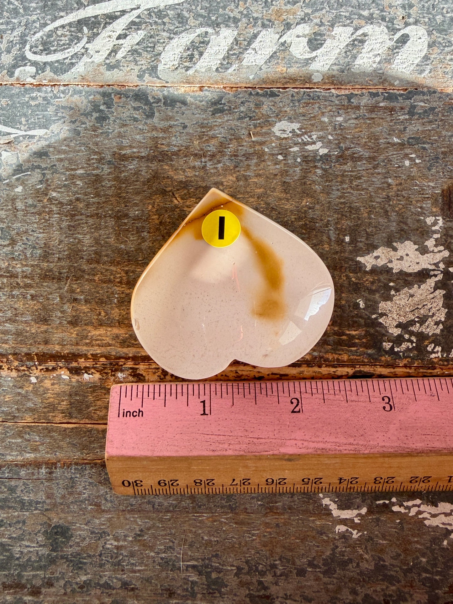 Gorgeous Mookaite Heart from Australia | Opt I