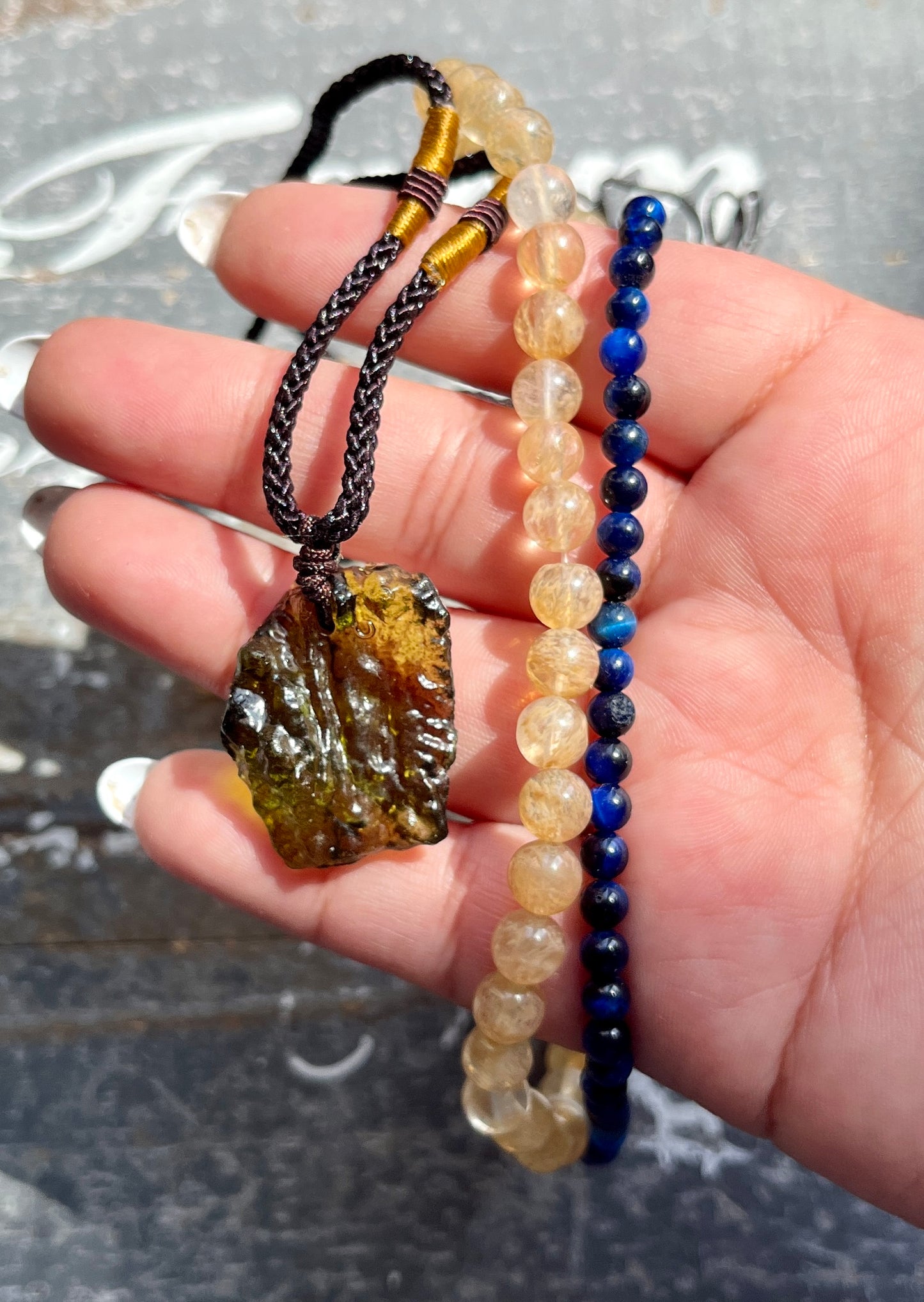 Beads and Plastic Moldavite from Temu