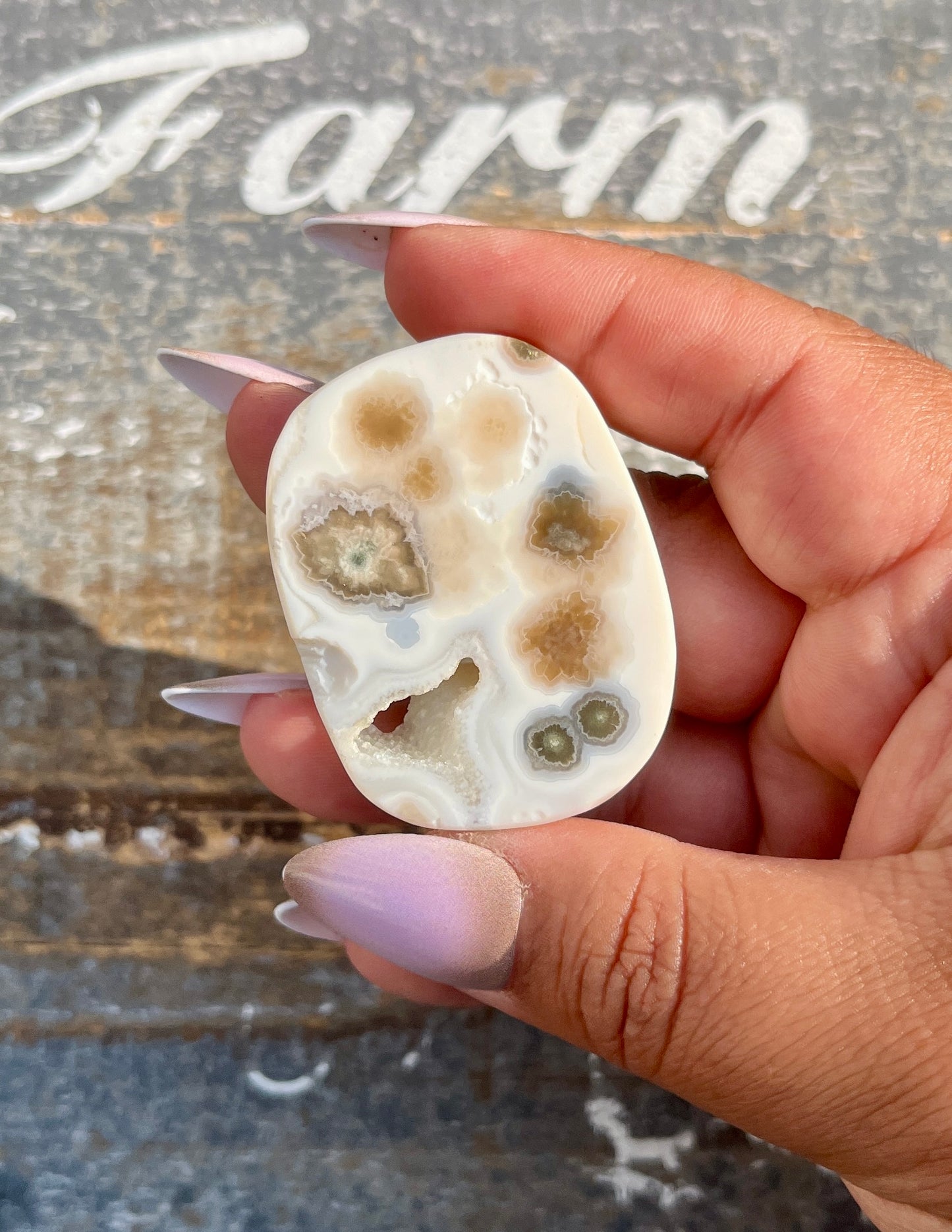 Gorgeous Ocean Jasper Pendant from Madagascar