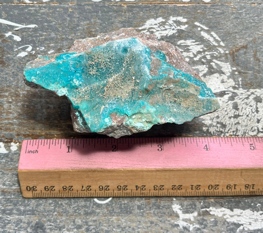 Gorgeous Raw Chrysocolla Specimen on Matrix from The Congo, Africa