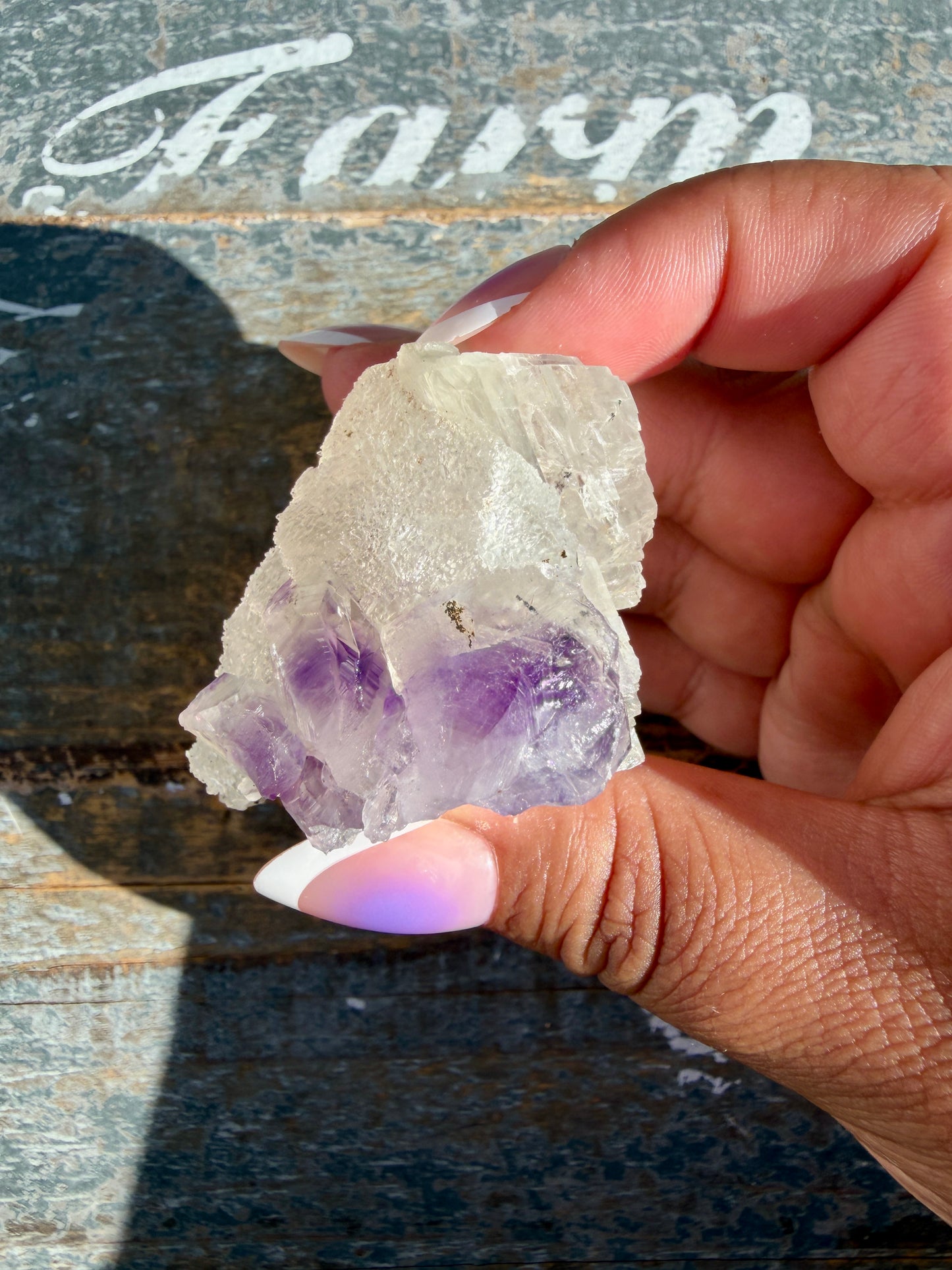 Gorgeous High Quality Druzy Calcite with Amethyst | Brazil | Opt Z