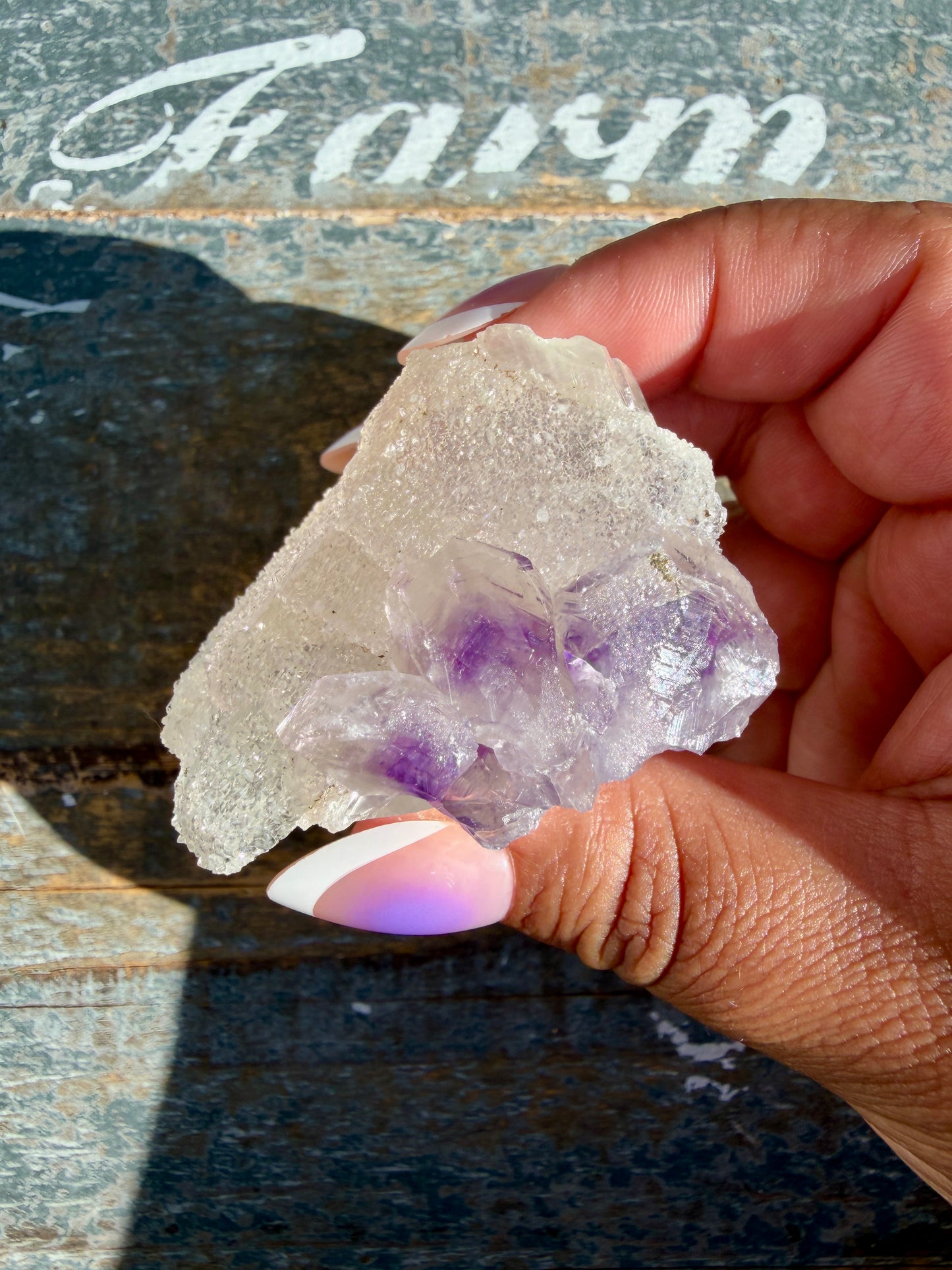 Gorgeous High Quality Druzy Calcite with Amethyst | Brazil | Opt Z