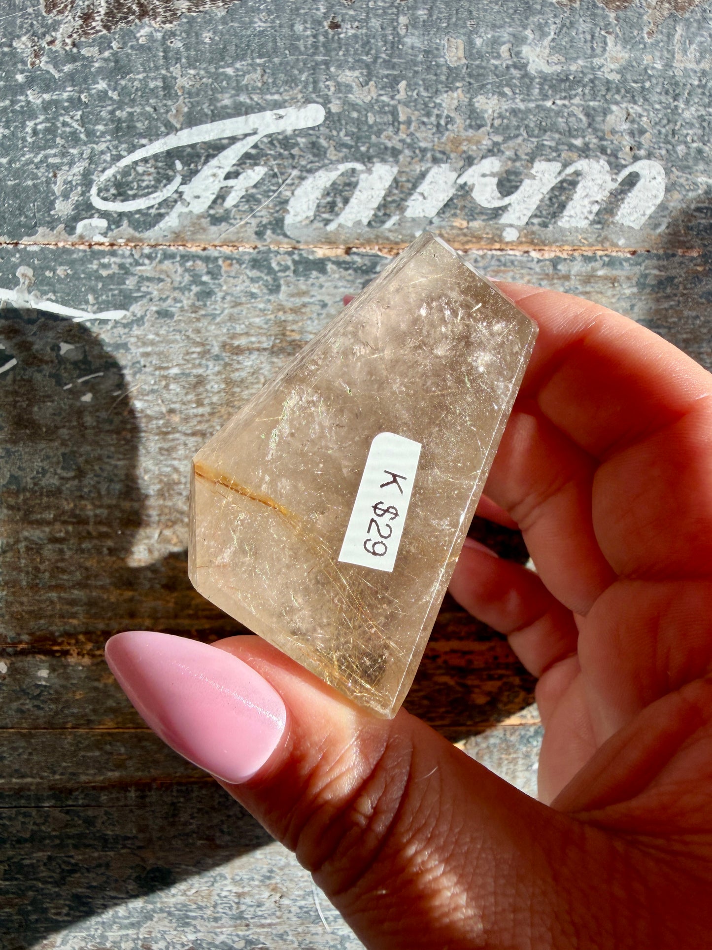 Gorgeous Rutile Freeform | Opt K