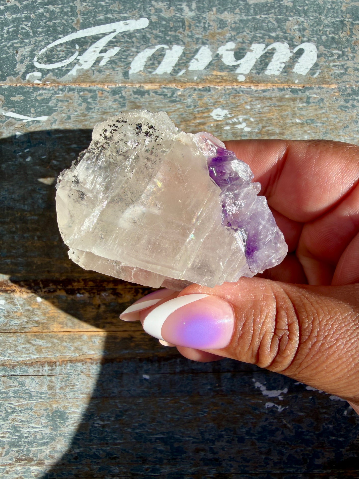 Gorgeous High Quality Druzy Calcite with Amethyst | Brazil | Opt Z