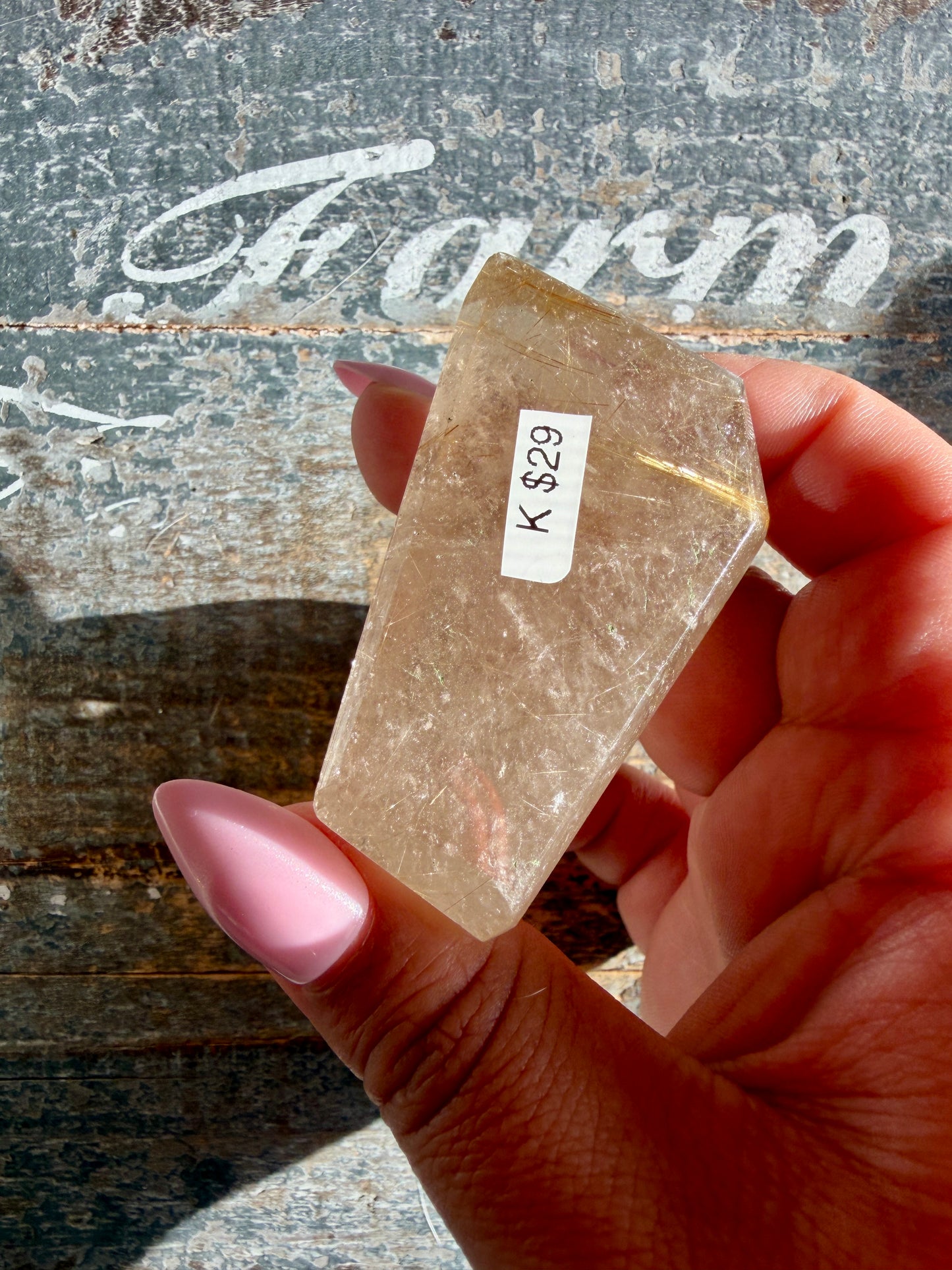 Gorgeous Rutile Freeform | Opt K