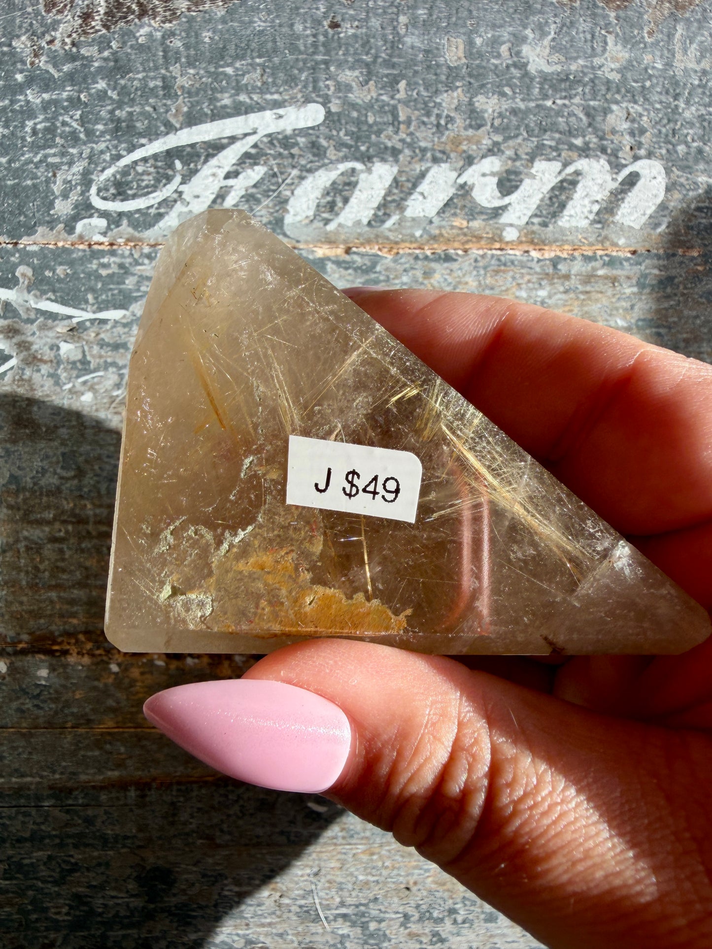Gorgeous Rutile Freeform | Opt J
