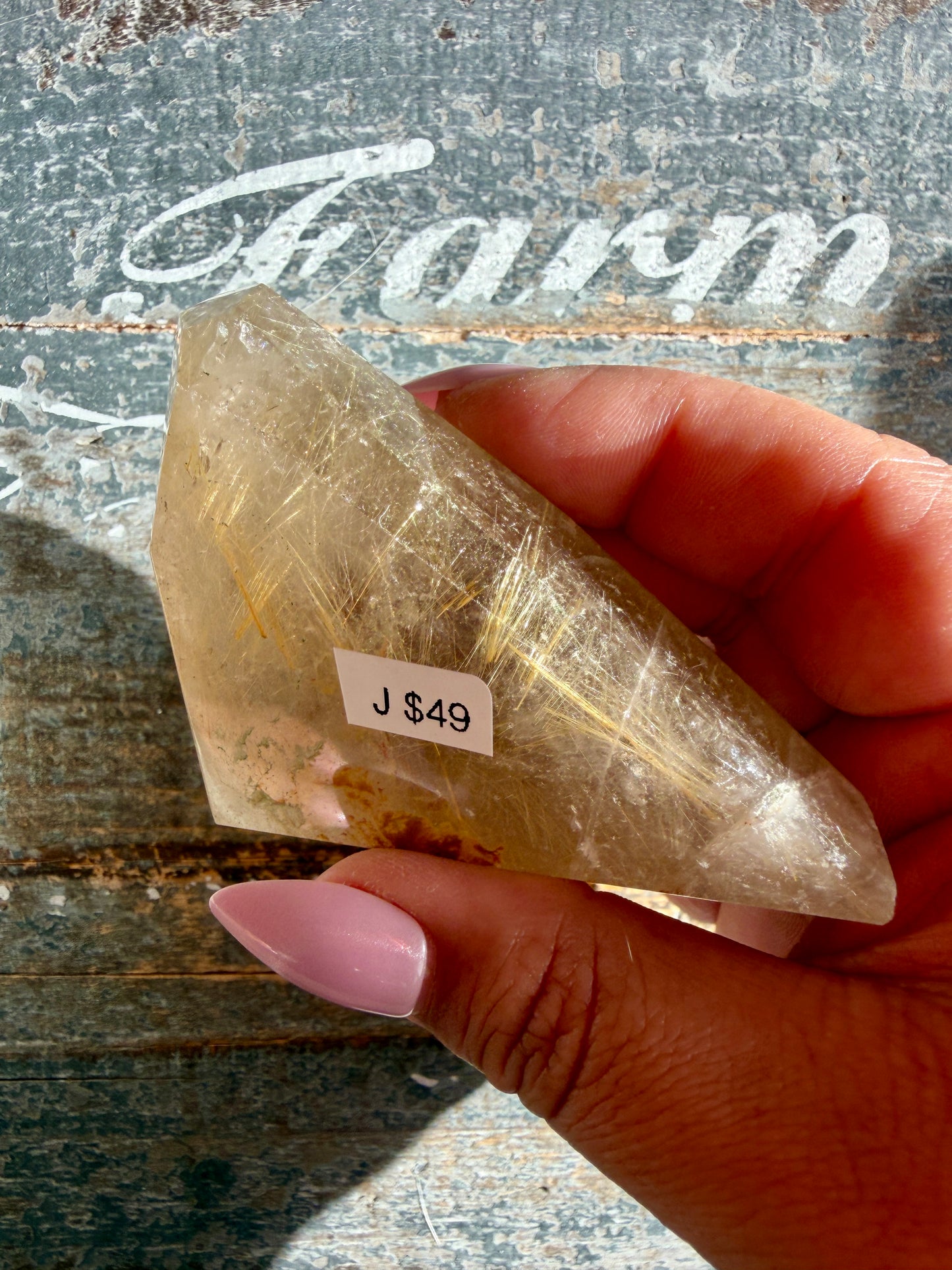 Gorgeous Rutile Freeform | Opt J