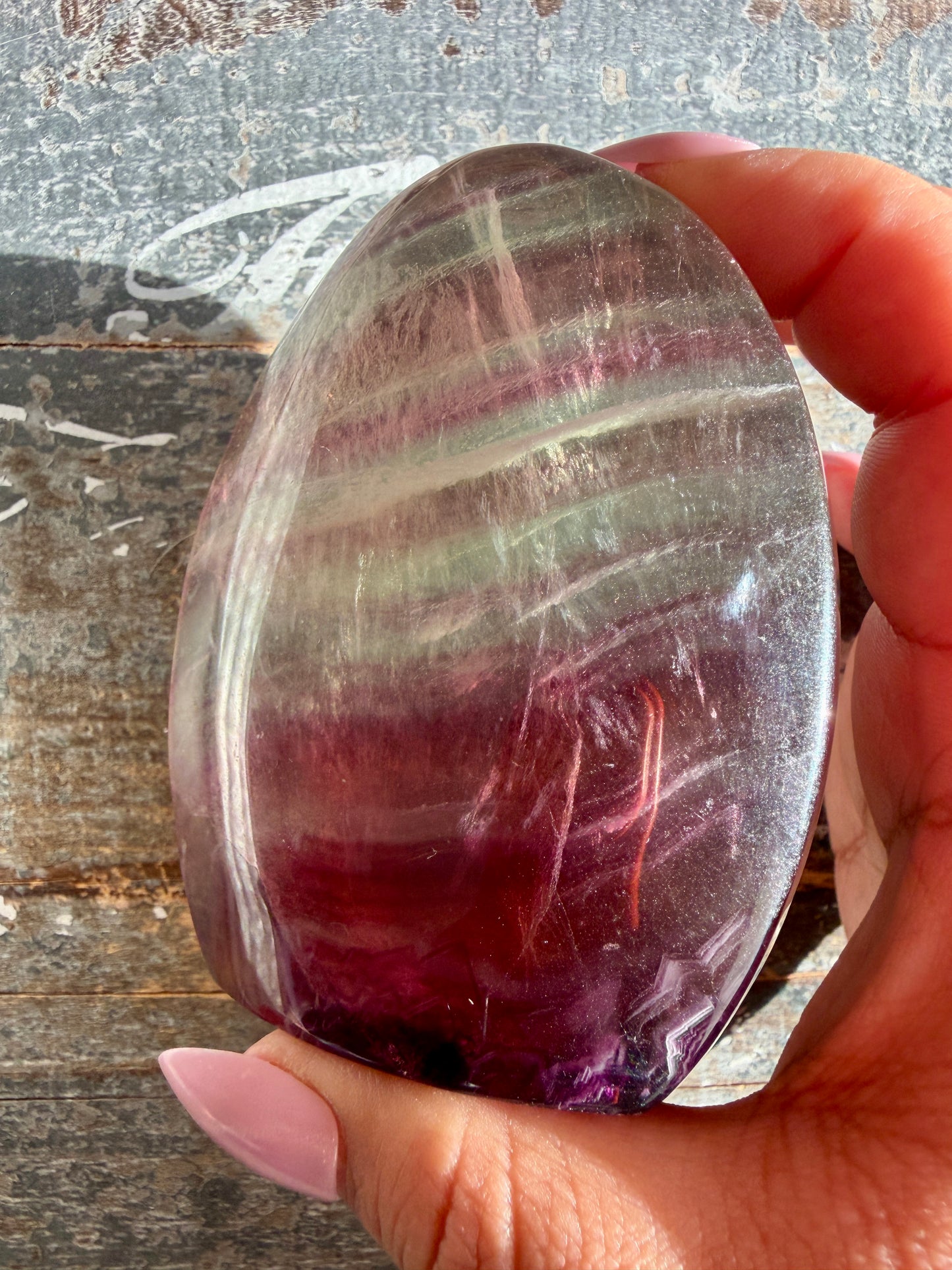 Gorgeous Candy Fluorite Freeform | Opt I